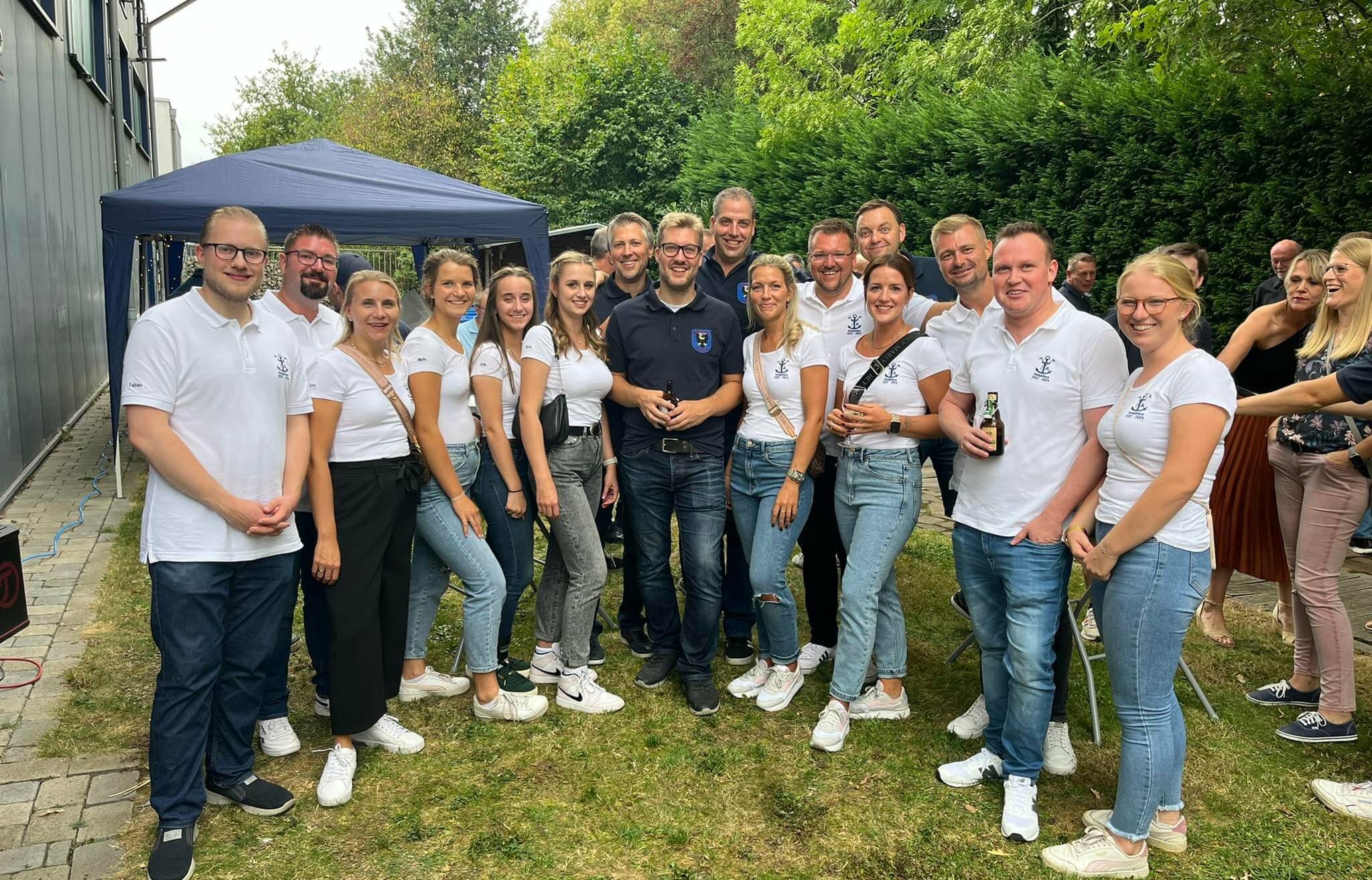 König Markus Reiners von der Marine-Kompanie