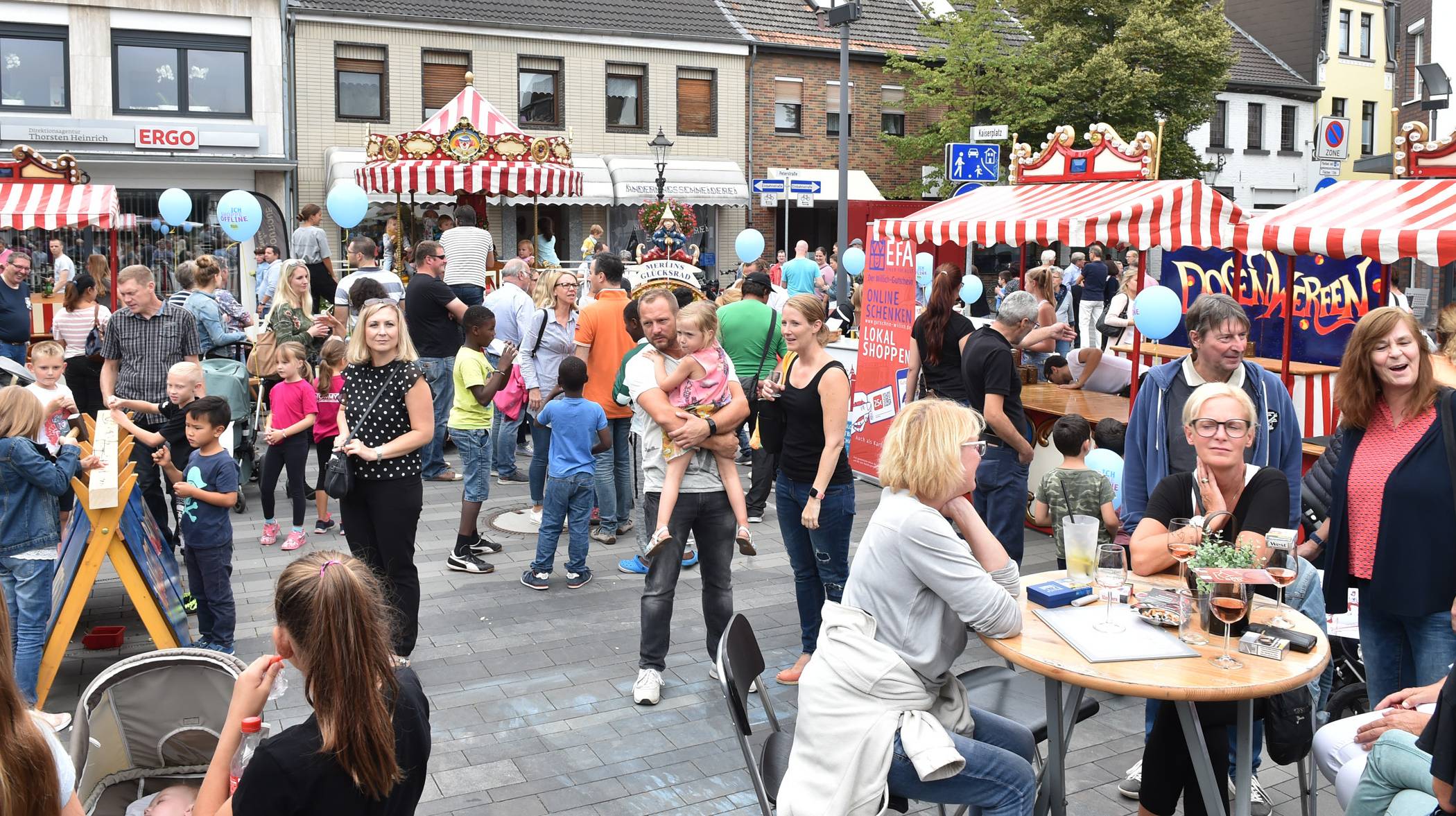 Beim Willicher Cityfest wird heute wieder