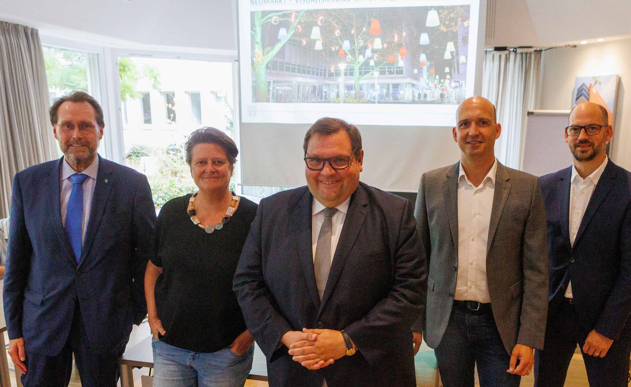 Stellen im Rathaus das neue Innenstadtkonzept