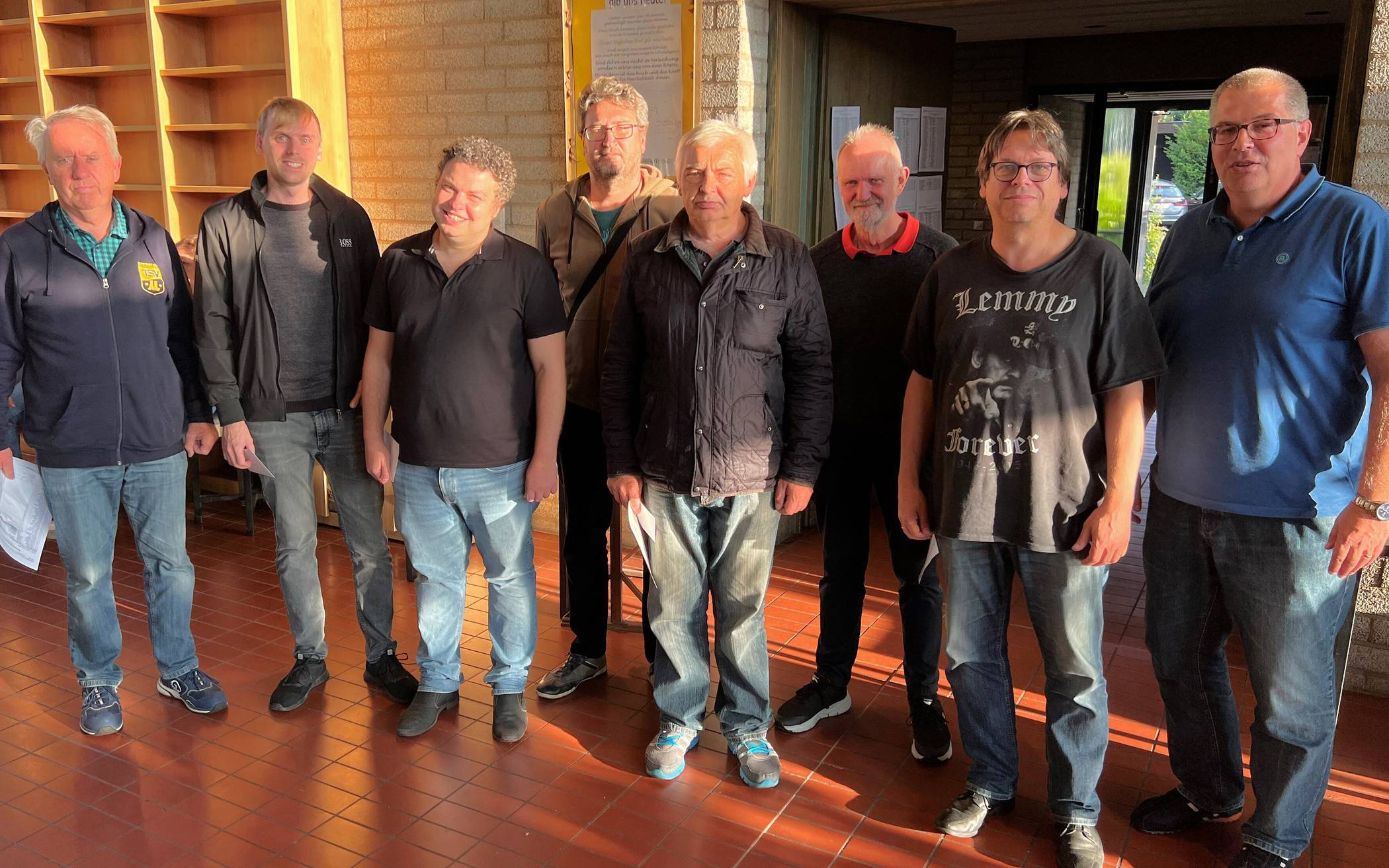 Peter Dietz (r.) und Johannes Peters