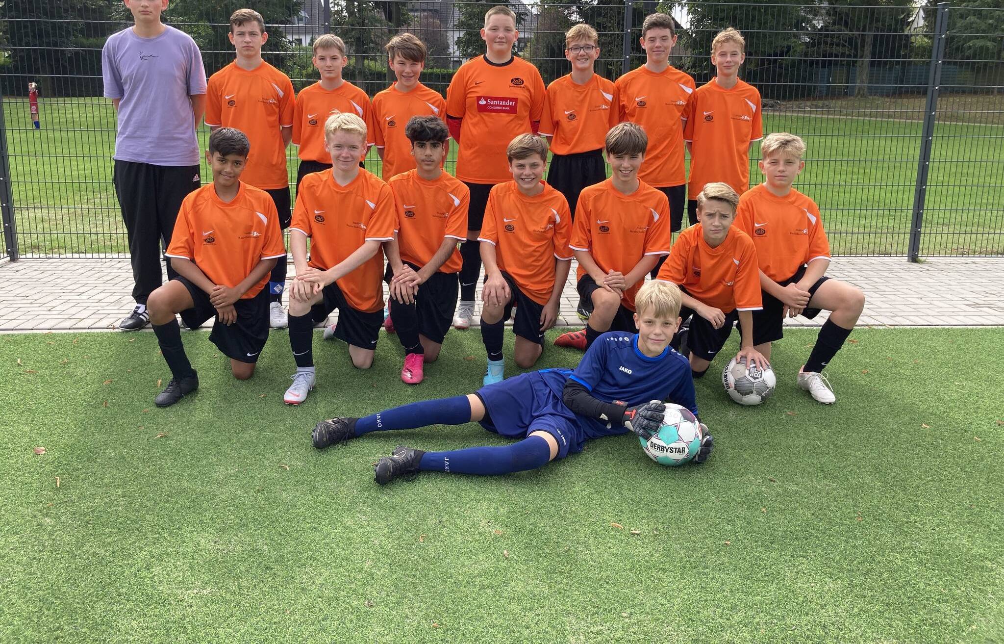 Die Jungs de Jahrgänge 2009 und