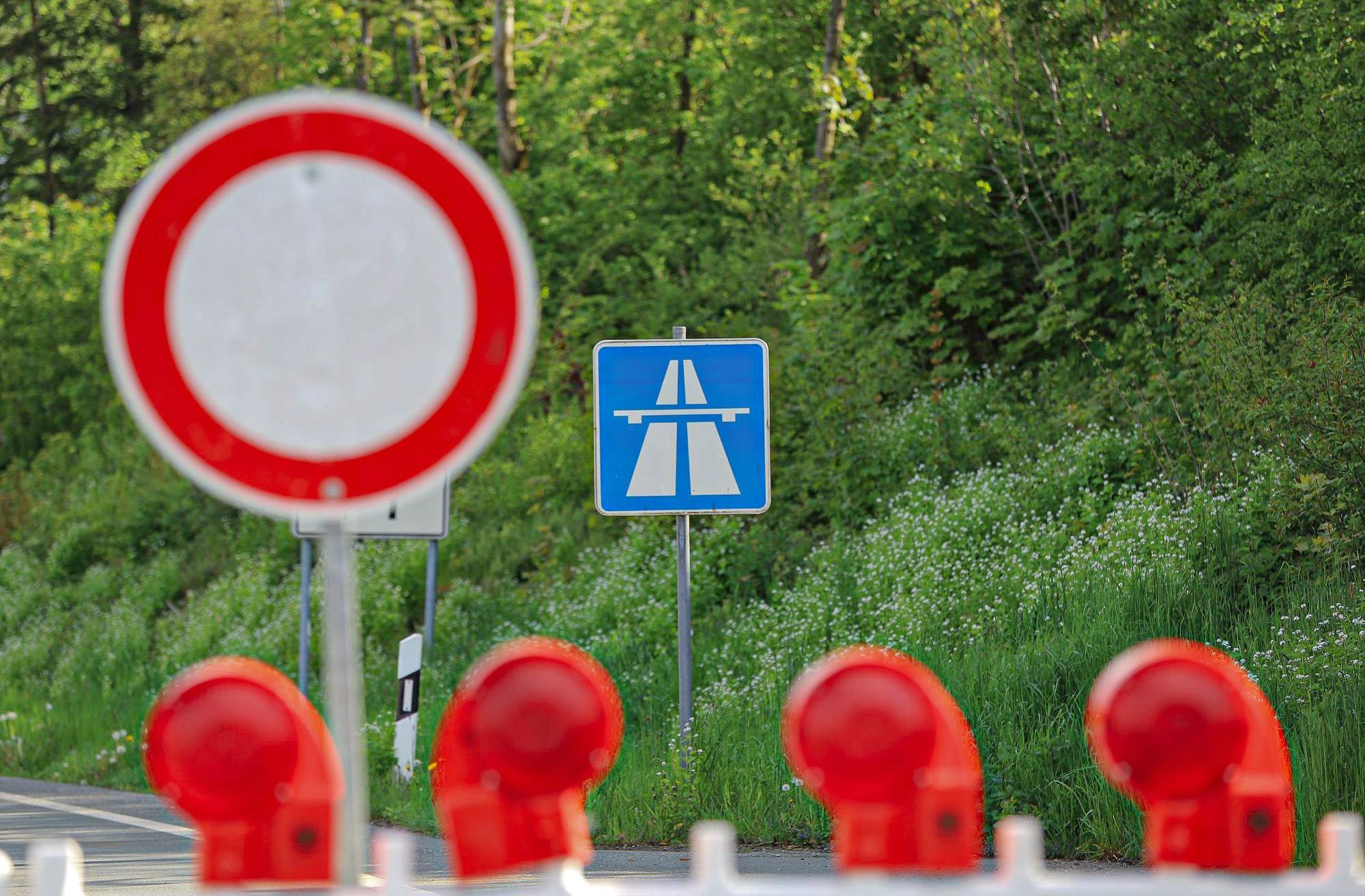 Umbauarbeiten an der A44 zwischen Forstwald und Kreuz Neersen