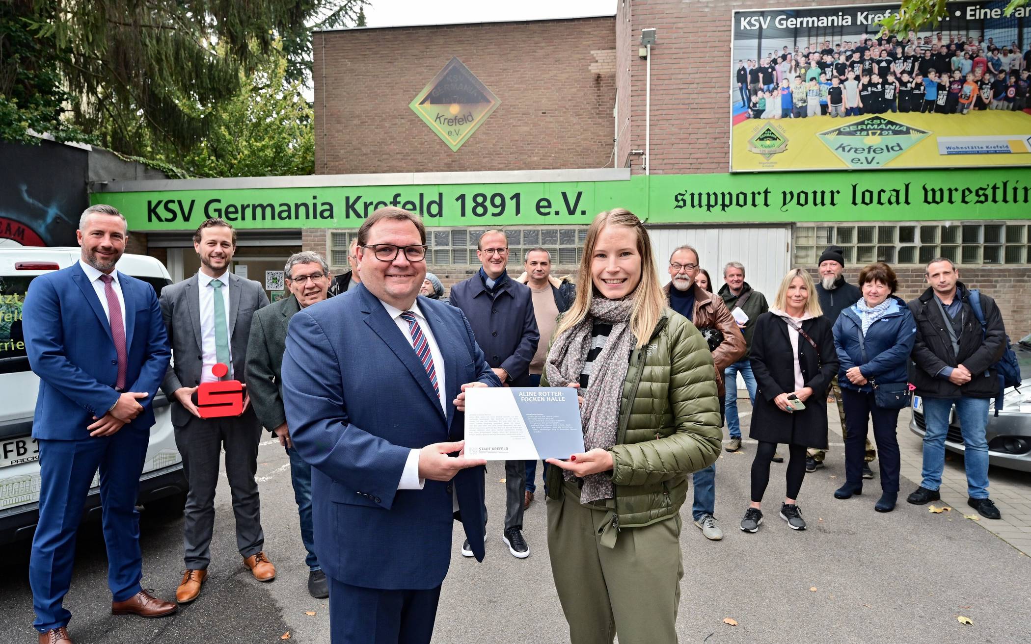 Ringer trainieren jetzt in Aline Rotter Focken-Halle