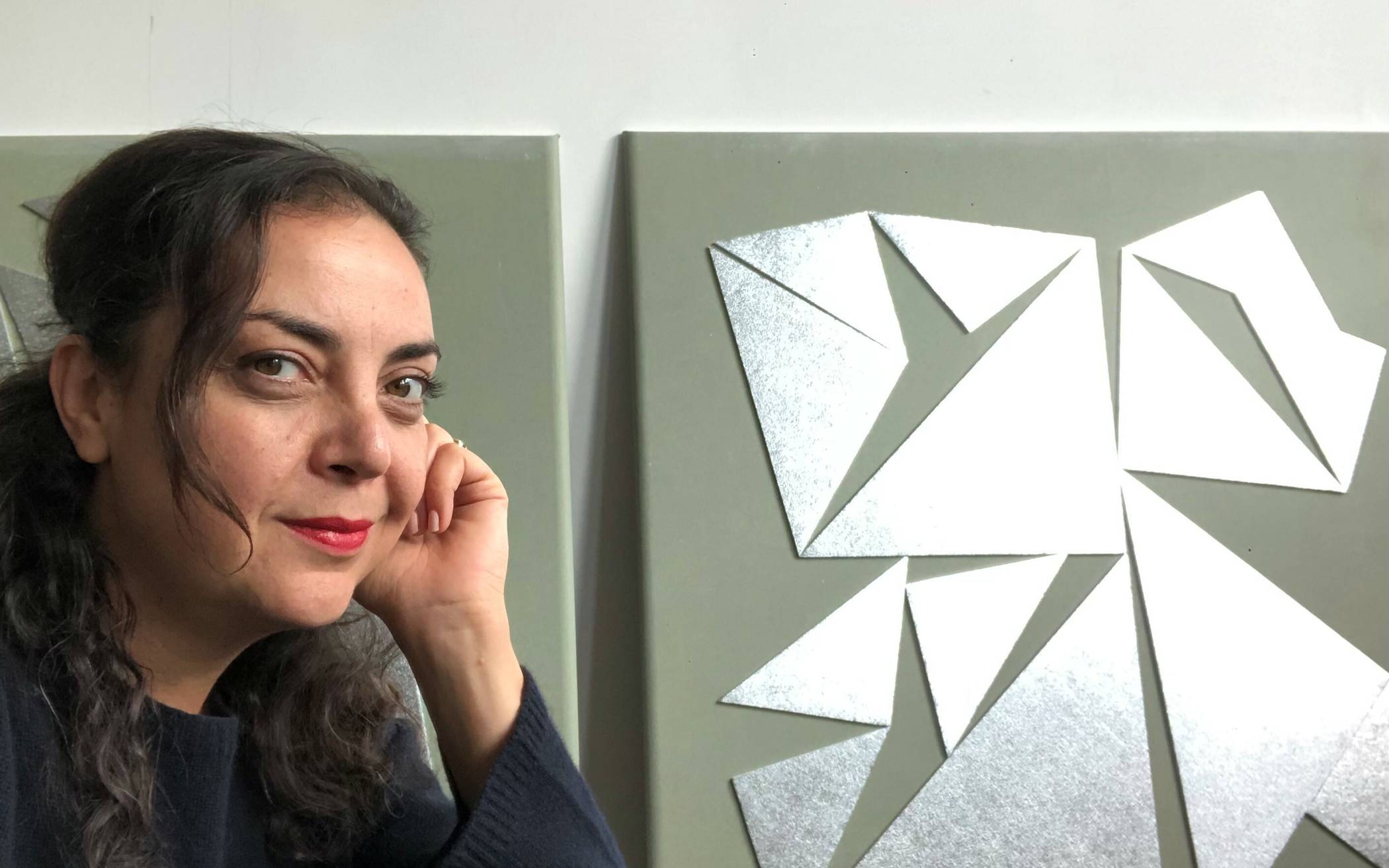 Linda Nadji stellt im Alten Küsterhaus