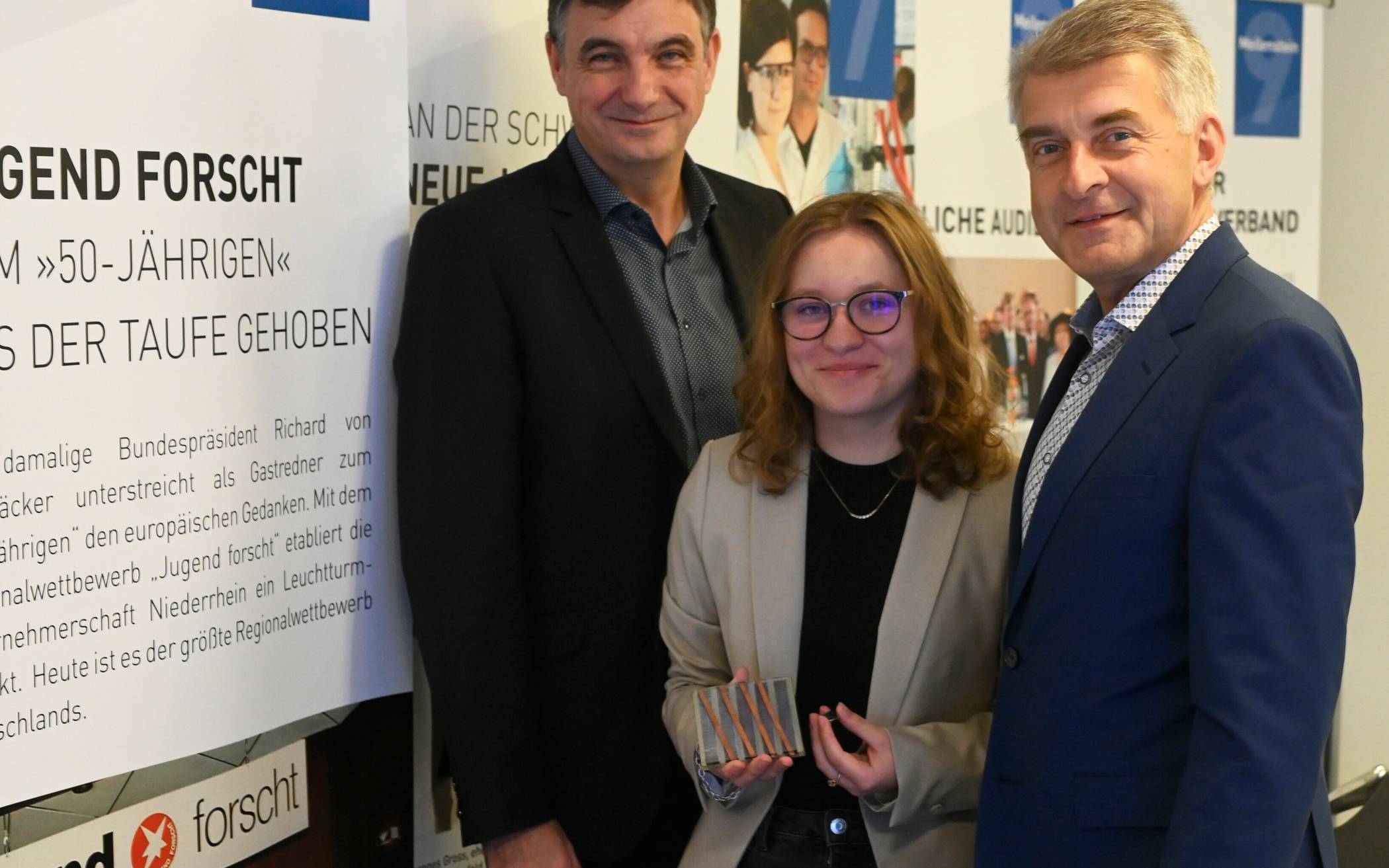 Dr. Ralf Wimmer, Preisträgerin Marla Simon