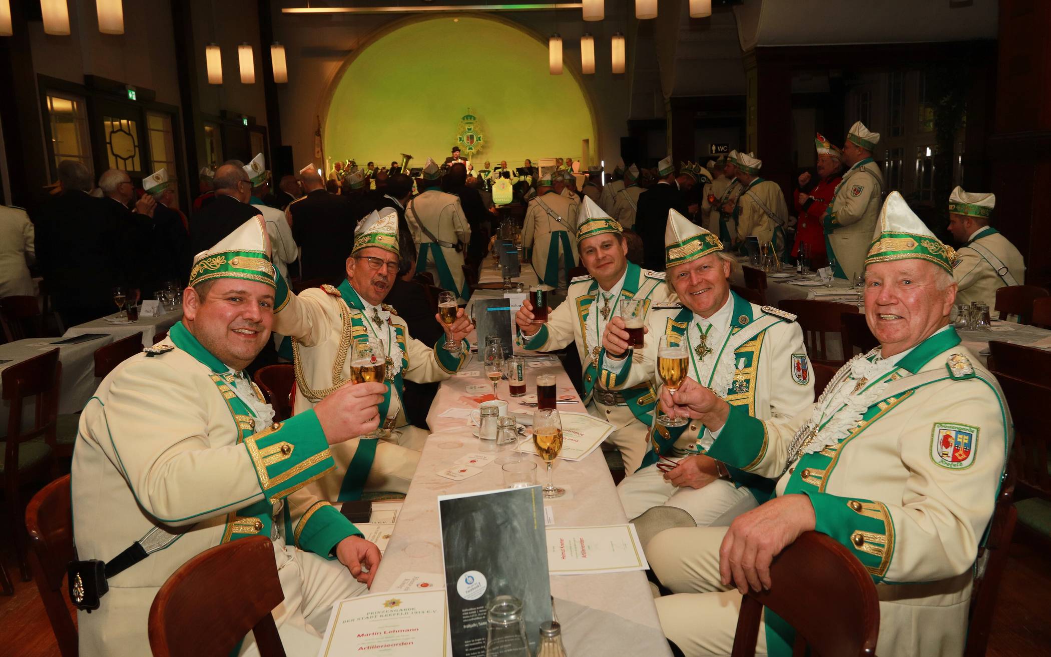 Regimentsappell der Prinzengarde Krefeld