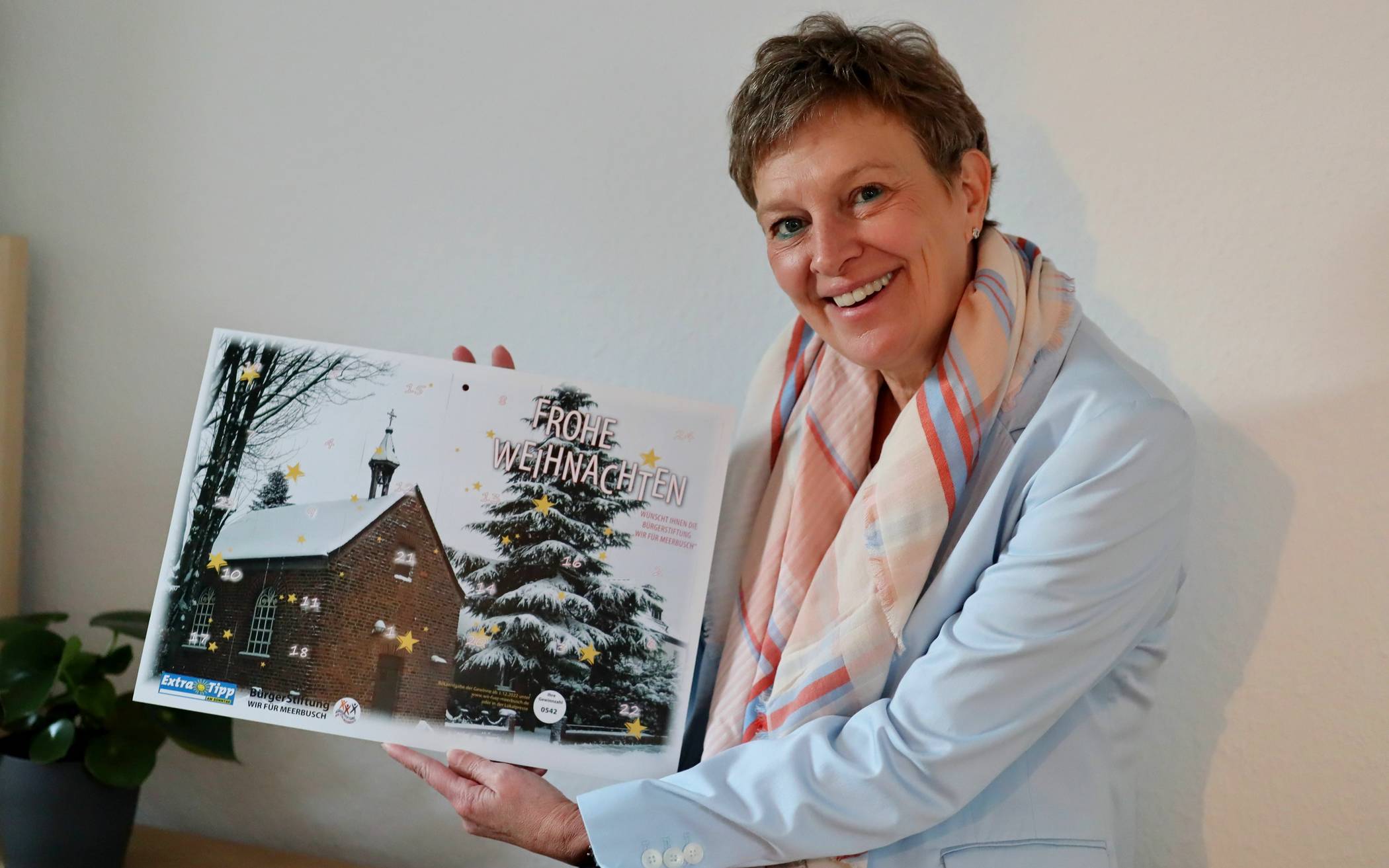 Bettina Scholten, Geschäftsführerin der BürgerStiftung, freut