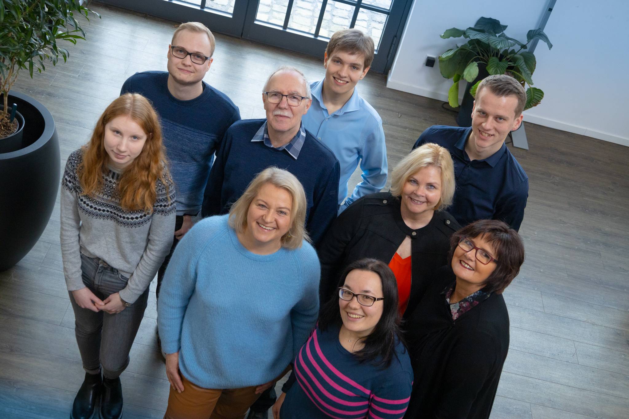 Das Team vom Steuerbüro Michele Winz freut sich, Ihnen ab dem 28. November - nach dem Umzug - wieder im vollem Umfang zur Verfügung zu stehen. Foto: Maximilien Braun