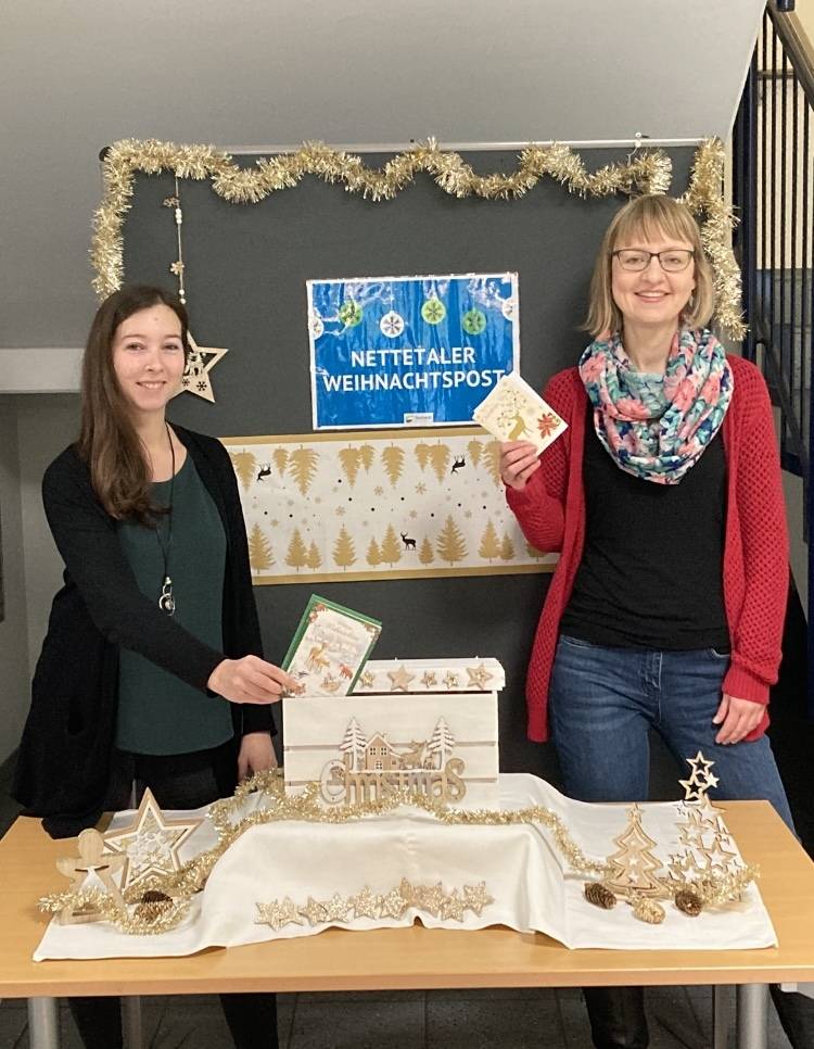  Esther Gomez Luis (EINSATZ Ehrenamt) und Maria Posthumus (Ehrenamtsbeauftragte Stadt Nettetal). 