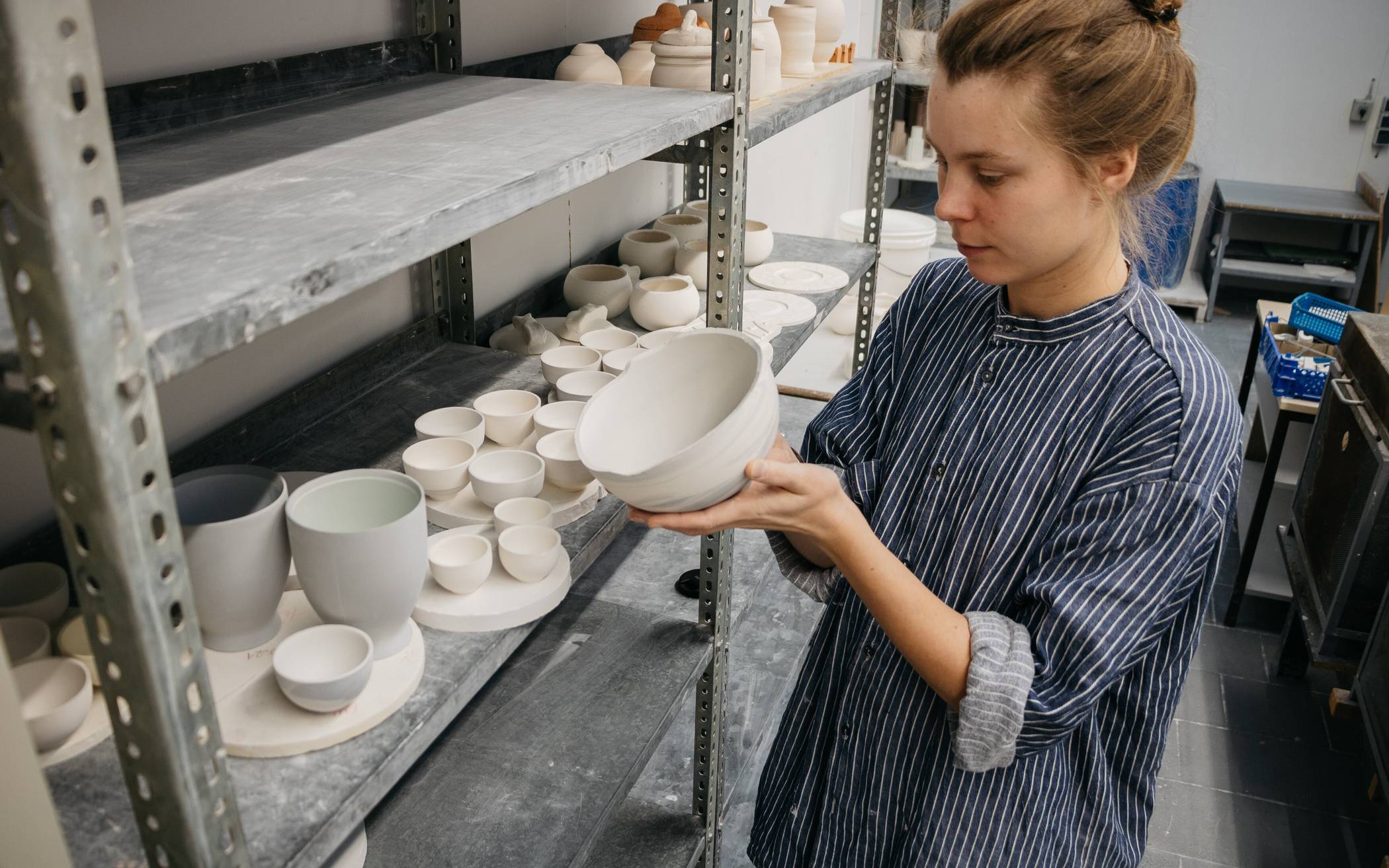 Nadja Blomquist, Studentin am Fachbereich Design