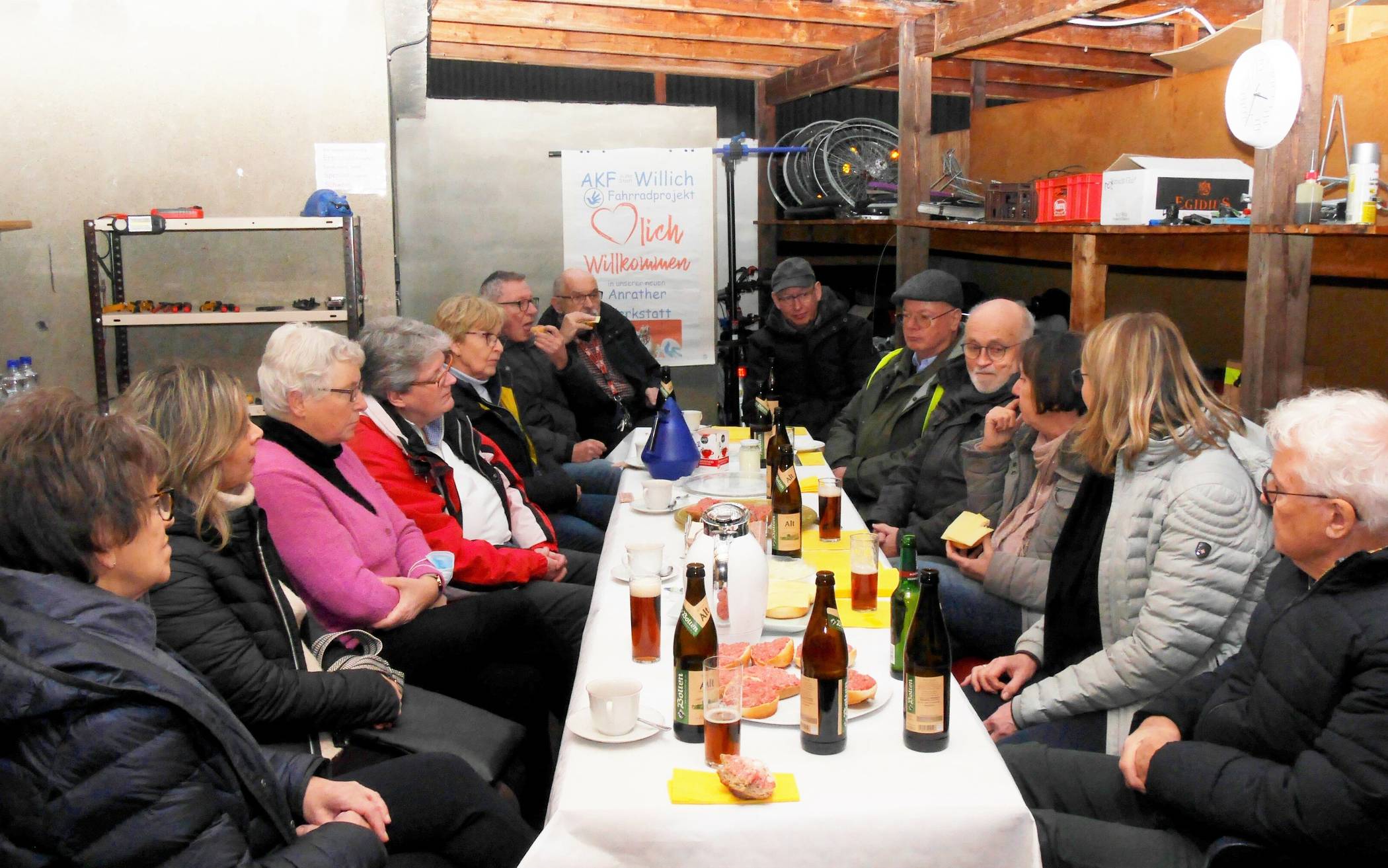 Im Januar konnte das AKF-Schrauberteam die neuen Räume eröffnen.   