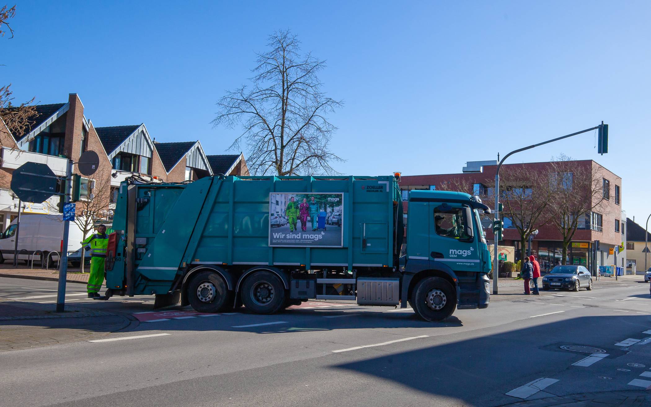 Das Papiermobil geht am Samstag auf
