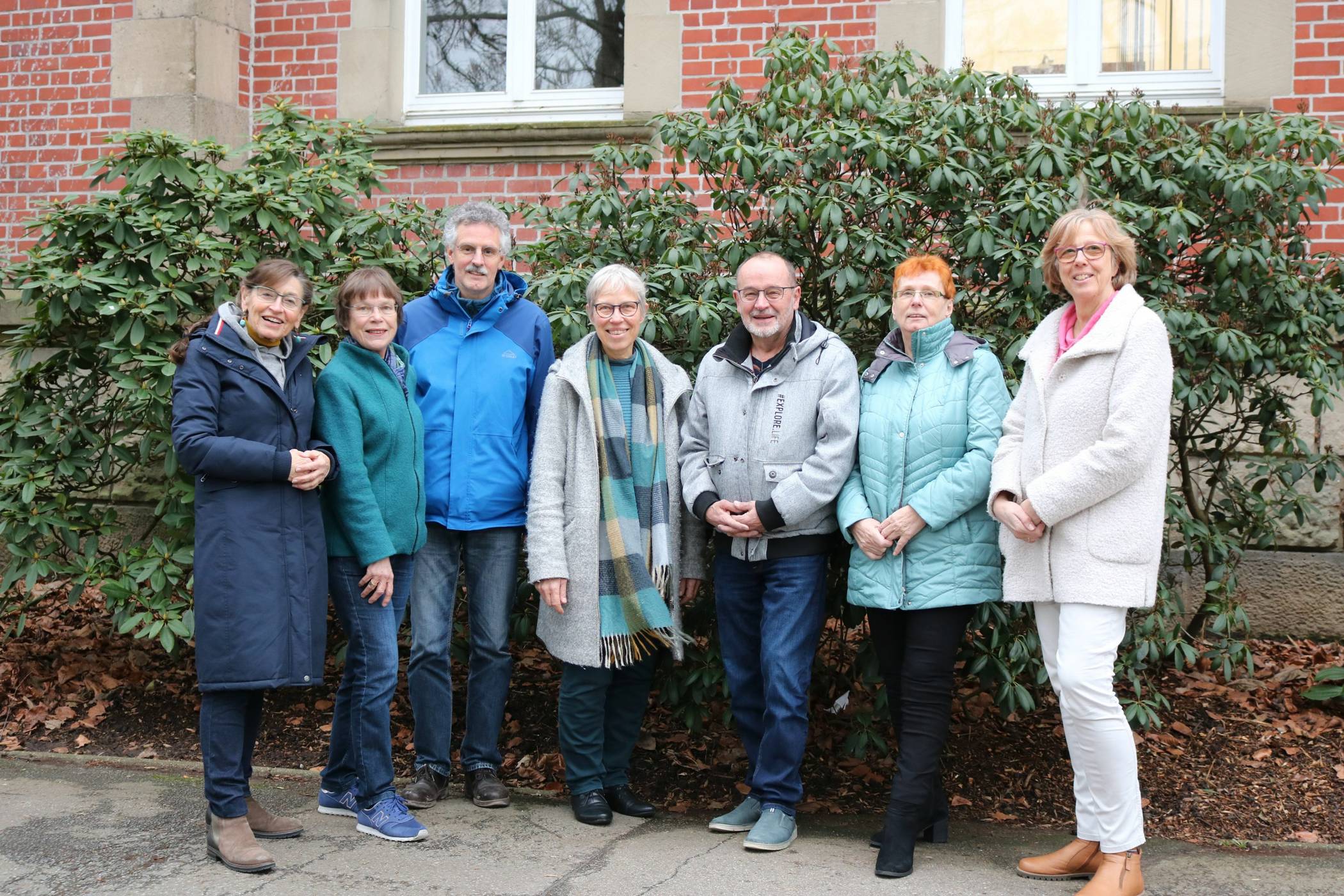  Der Initiativkreis 27. Januar (v.l.): Gisela Schmitz, Christine Liedgens, Rainer Blix, Beate Dahlmann, Klaus Simonsen, Regina Küppers und Beatrix Wolters.  