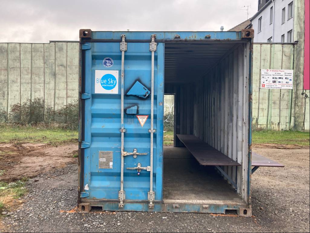 So einen Container hat die Stadt