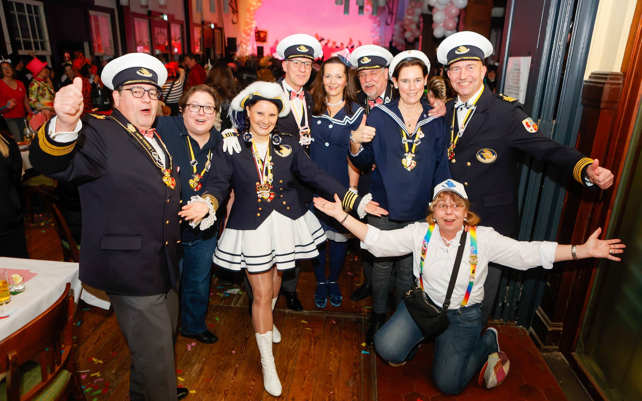 Jubiläumssitzung der KG Rosa Jecken Krefeld im Stadtwaldhaus