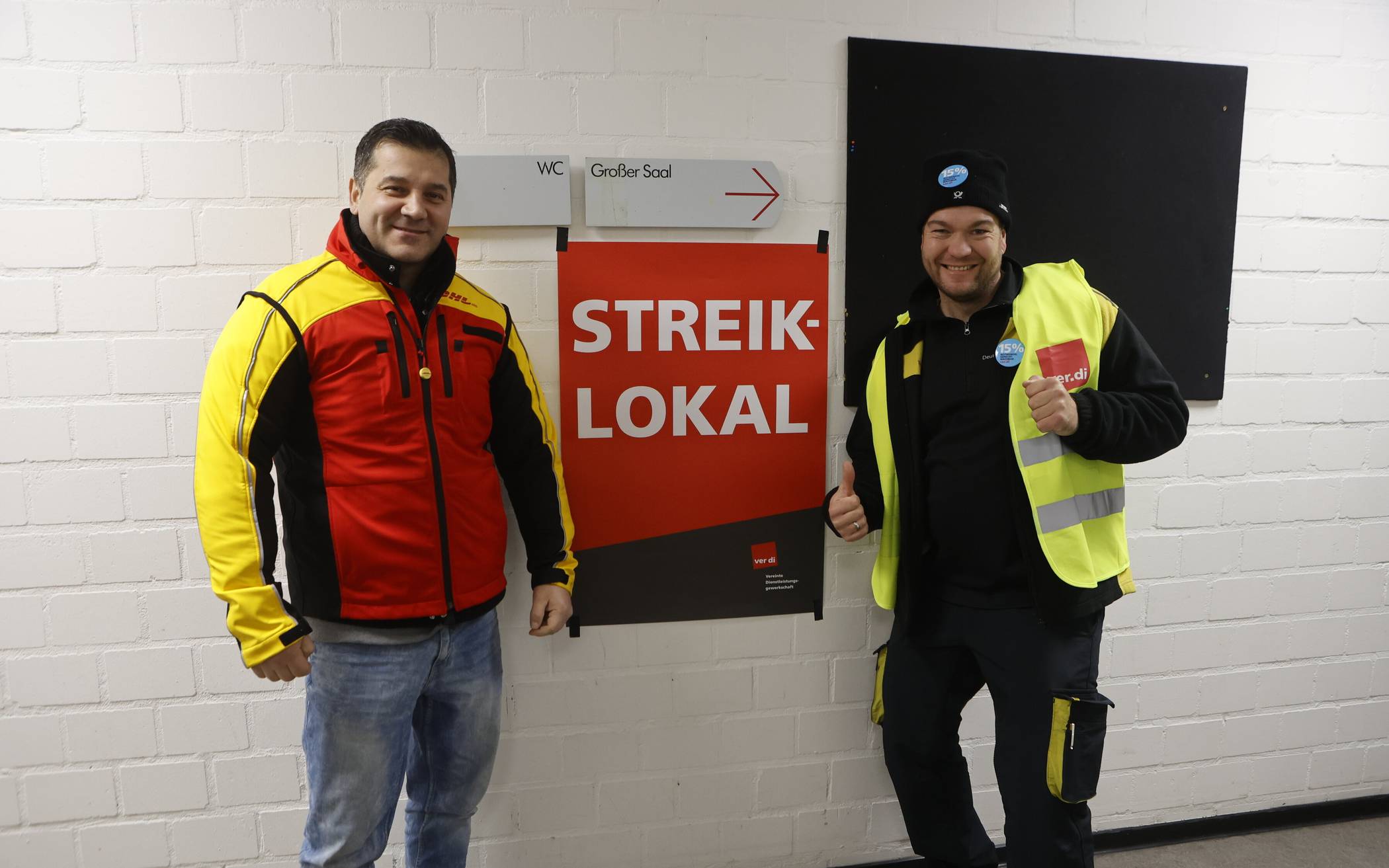 Warnstreik bei der Post