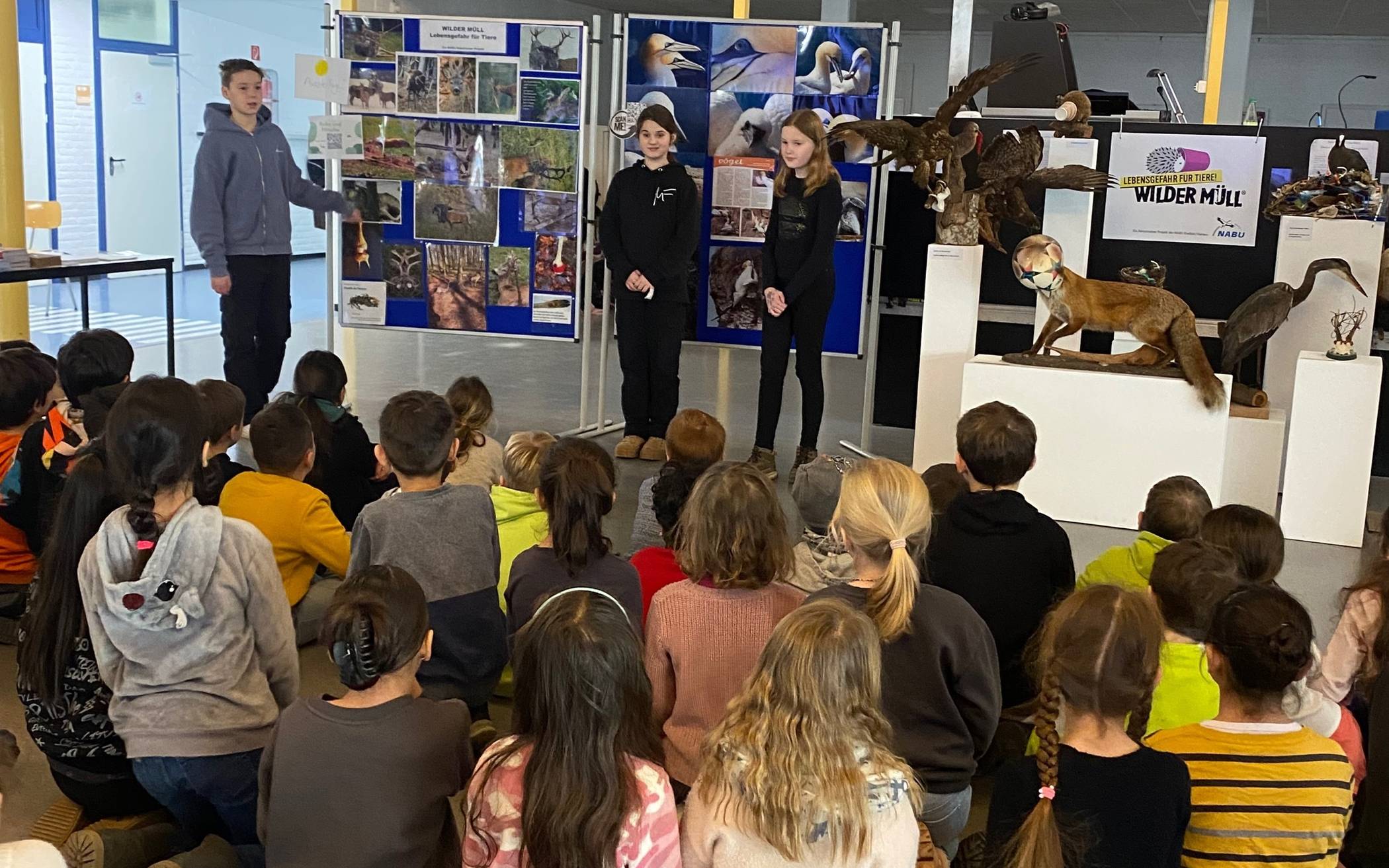 170 Grundschüler der Schule im Mühlenfeld