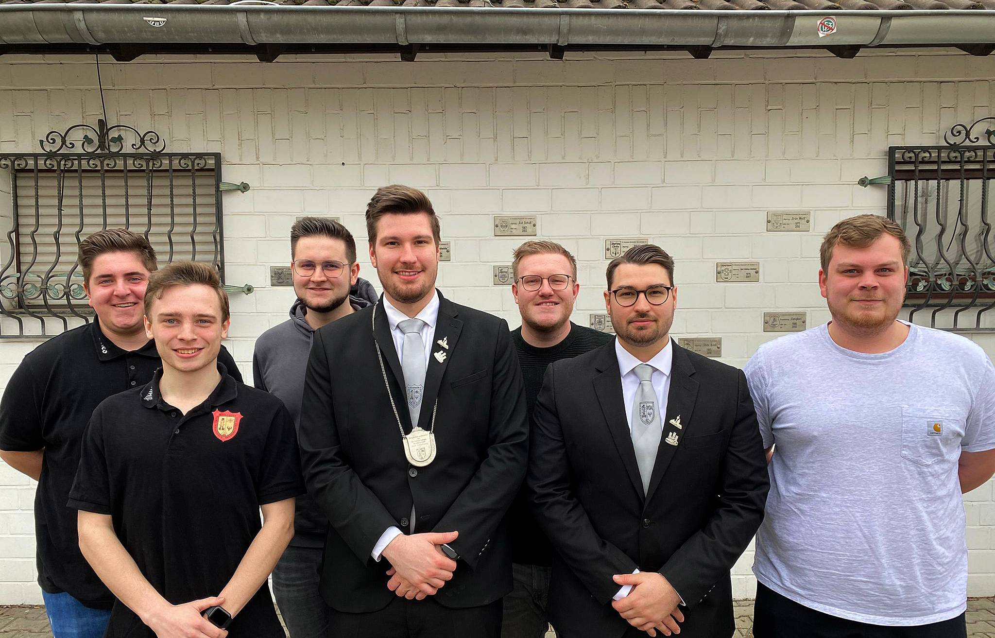 Der Vorstand der Jungschützen-Abteilung der St.