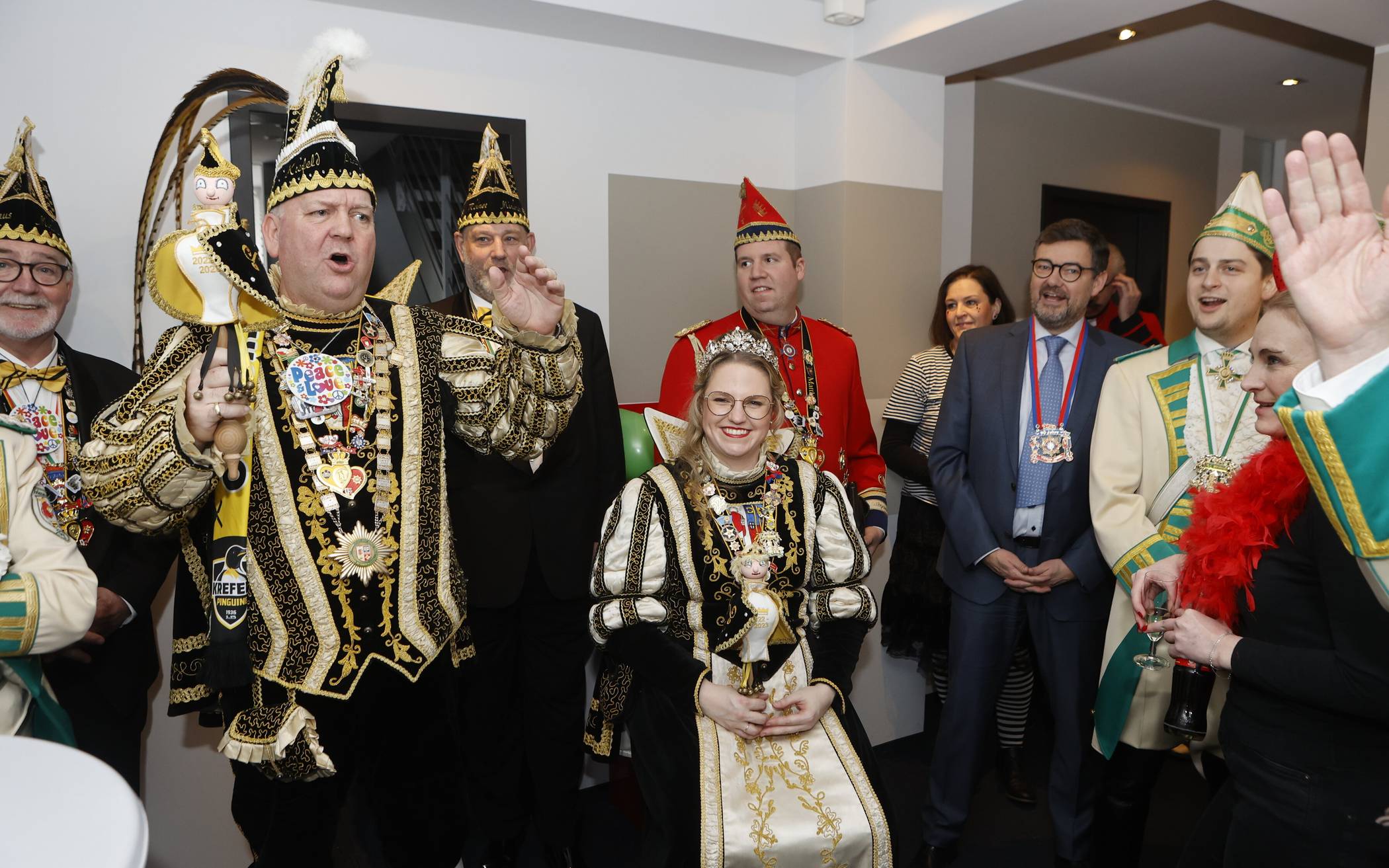 Empfang beim Extra-Tipp