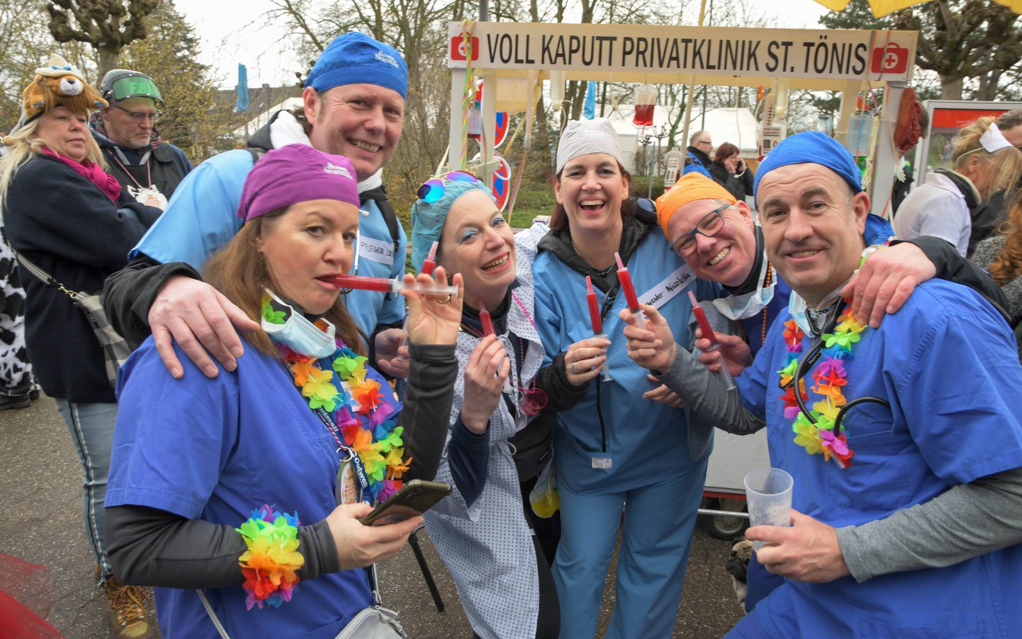 Tulpensonntagszug in St. Tönis