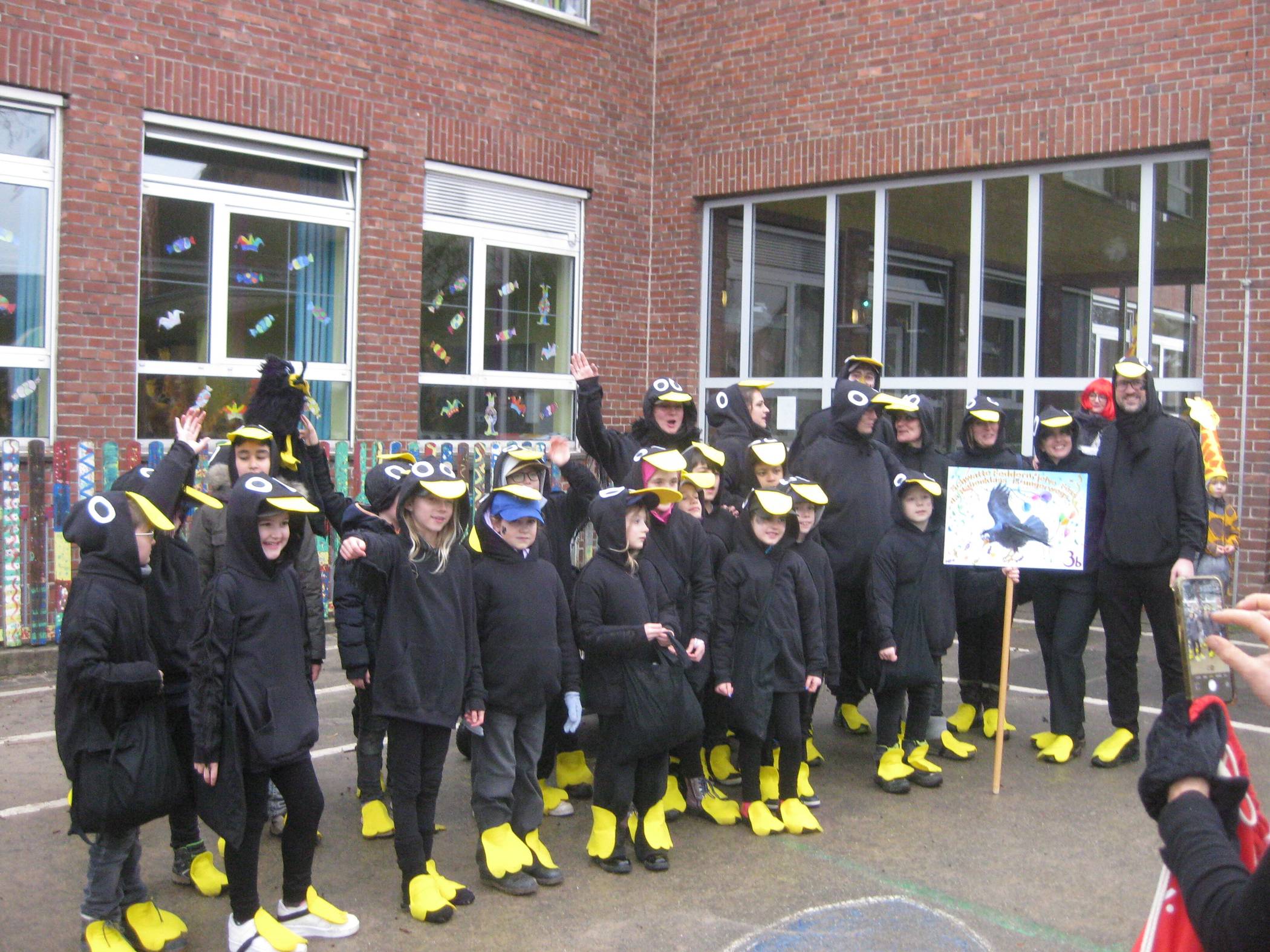  Auch die Kinder der Klasse 3b der Pastor-Jacobs-Schule waren dabei. 