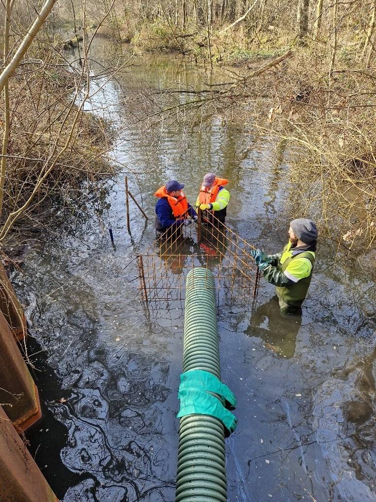 An dieser Stelle, an der der