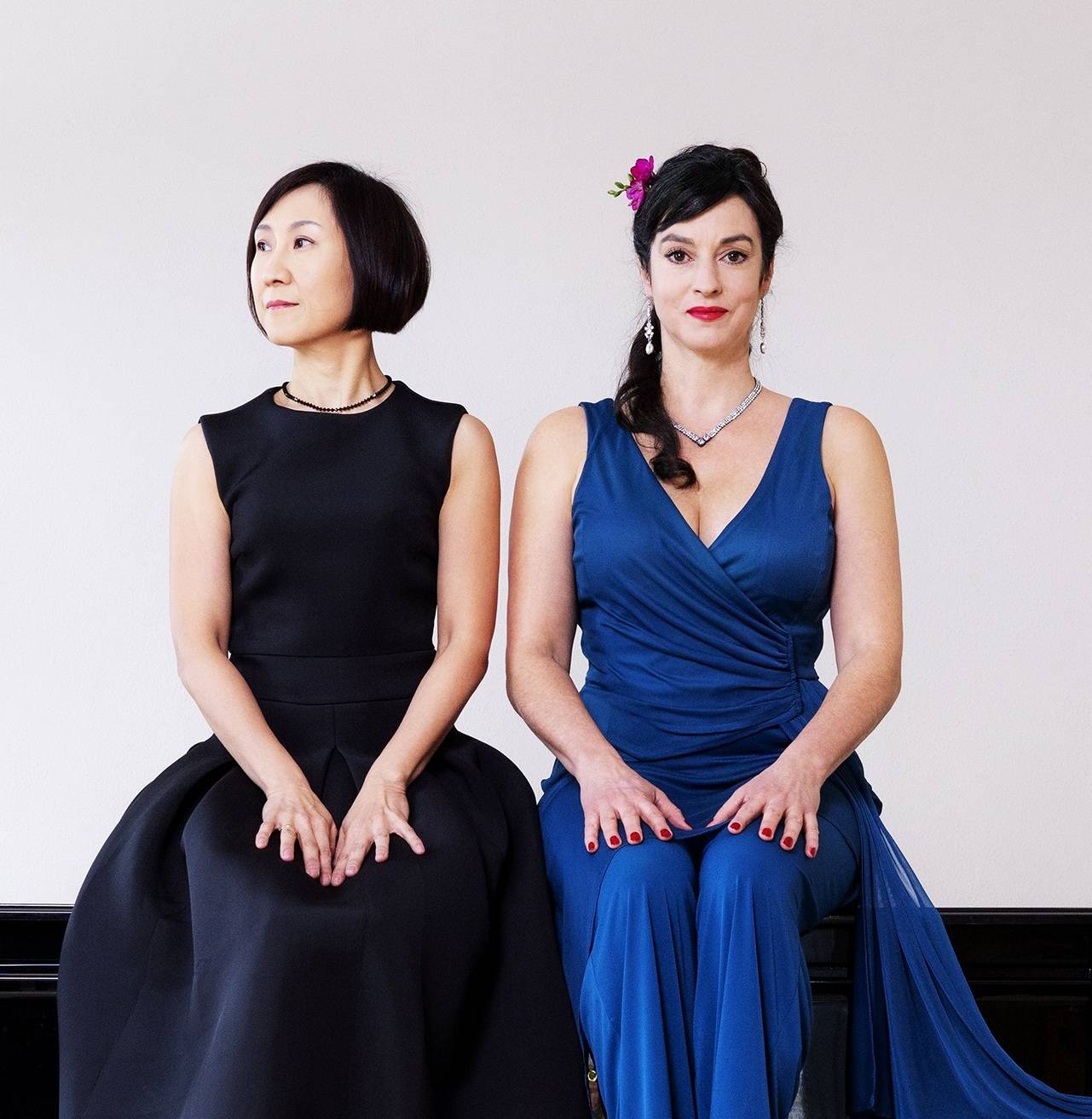 Sopranistin Franziska Dannheim und Pianistin Jeong-Min Kim (l.). 