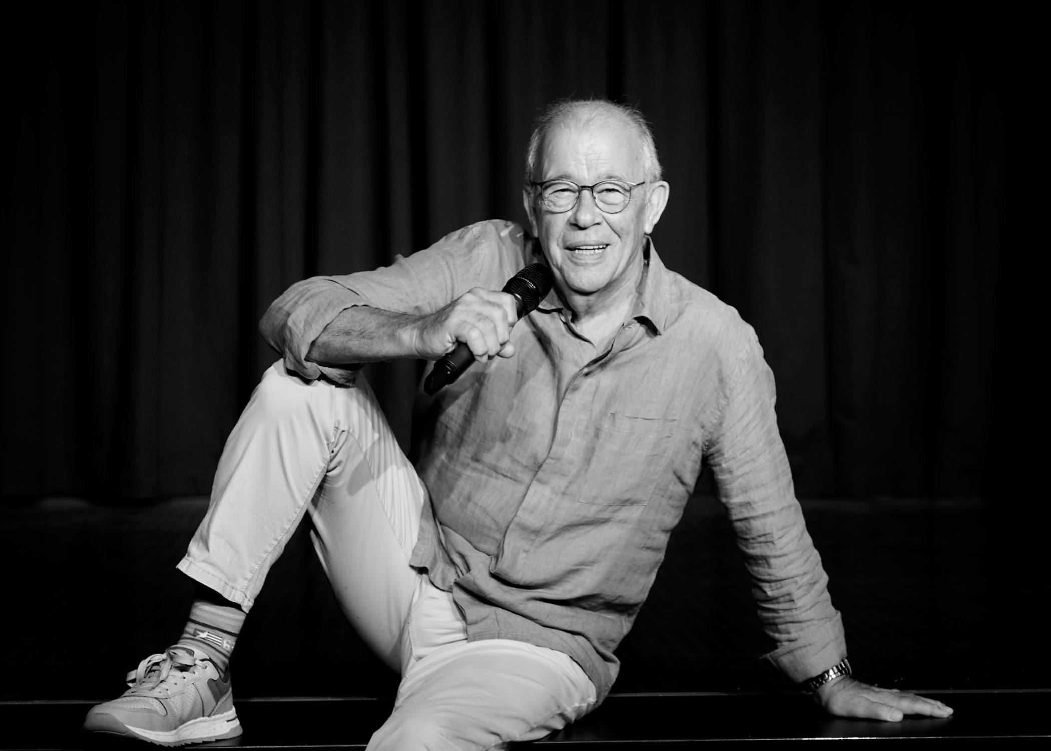  Hermann Schröder „put Brüggen on the map“ – davon ist Kom(m)ödchen-Leiter Kay Lorentz überzeugt. 