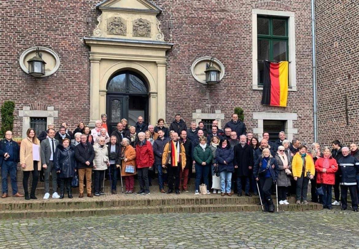 Groß gefeiert wurde die Partnerschaft zwischen