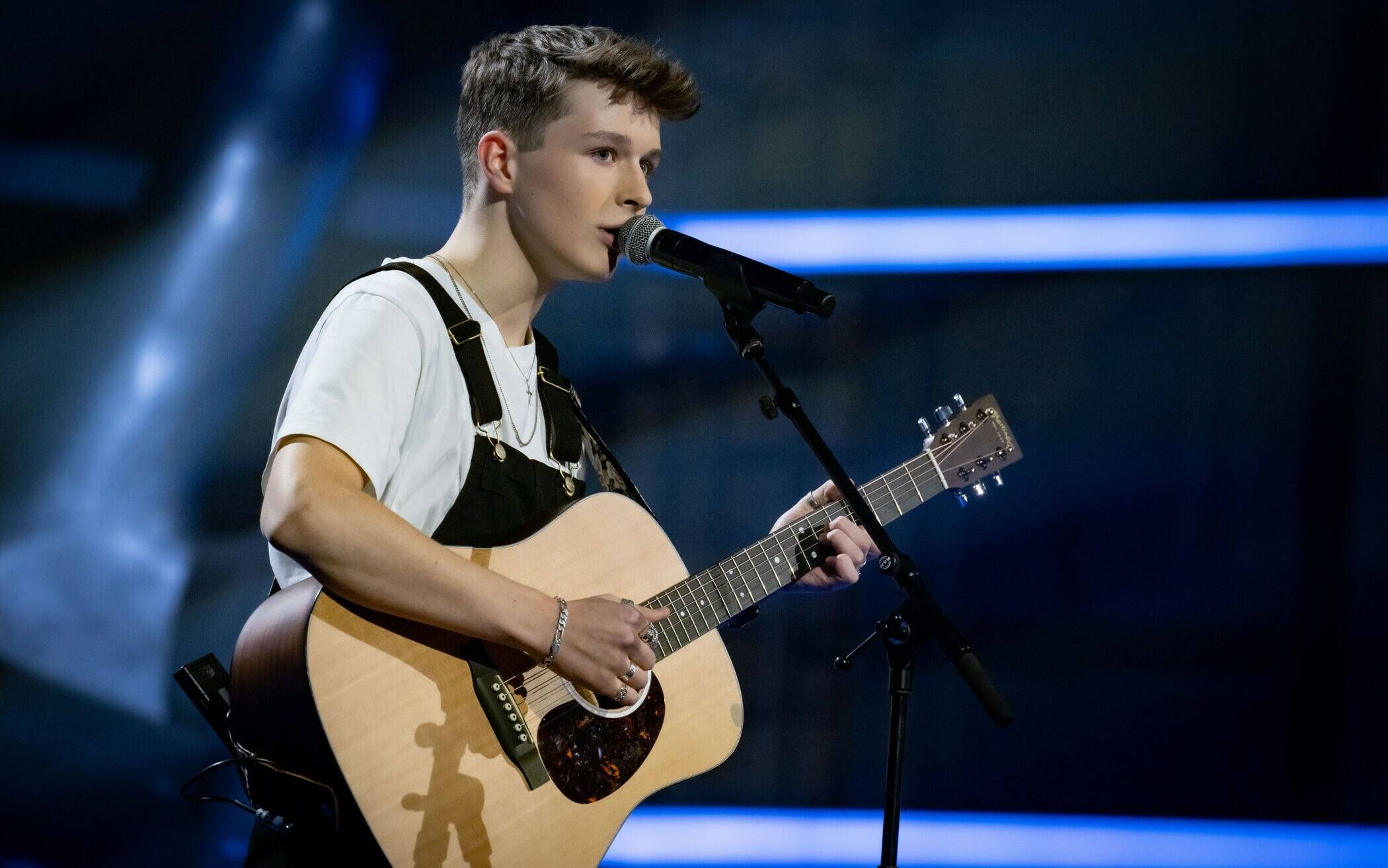 Der 14-jährige Tom Suckow hat sich für die TV-Show „The Voice Kids“ qualifiziert. 