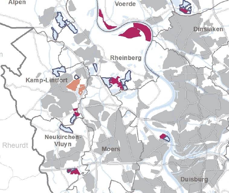  Aus der Ergänzungskarte 20 „Bestandssituation Rohstoffgewinnung“. 