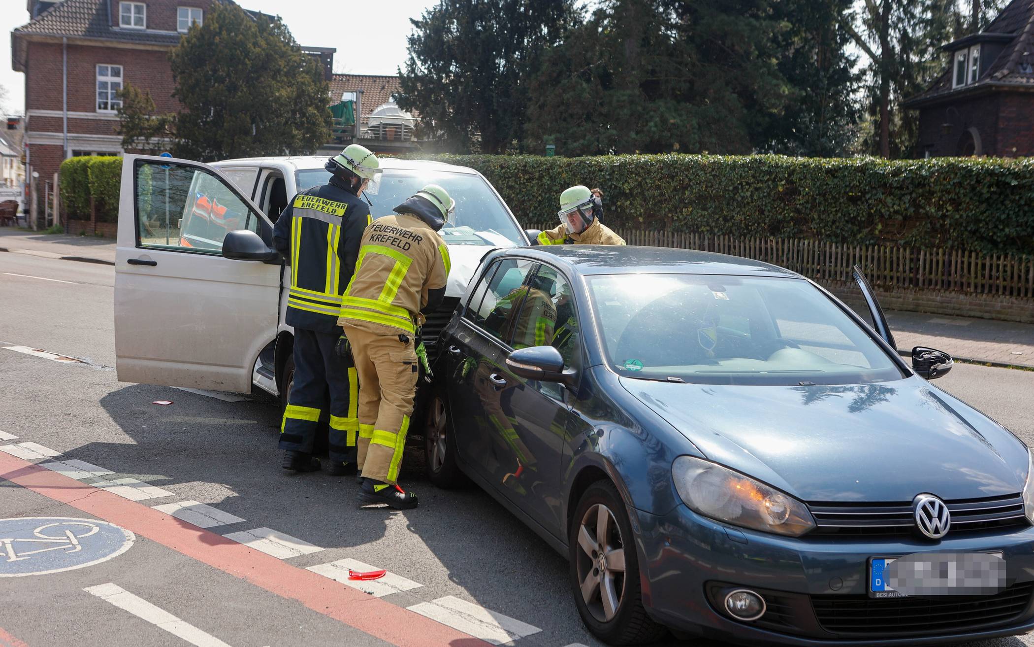 Auffahrunfall an der Traarer Straße