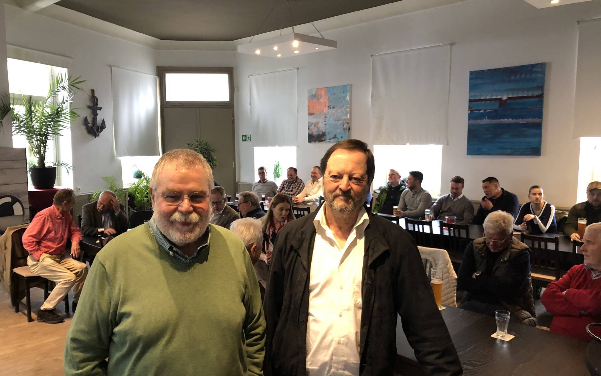 Franz-Josef Jürgens (l.) begrüßte den Agrar-Experten