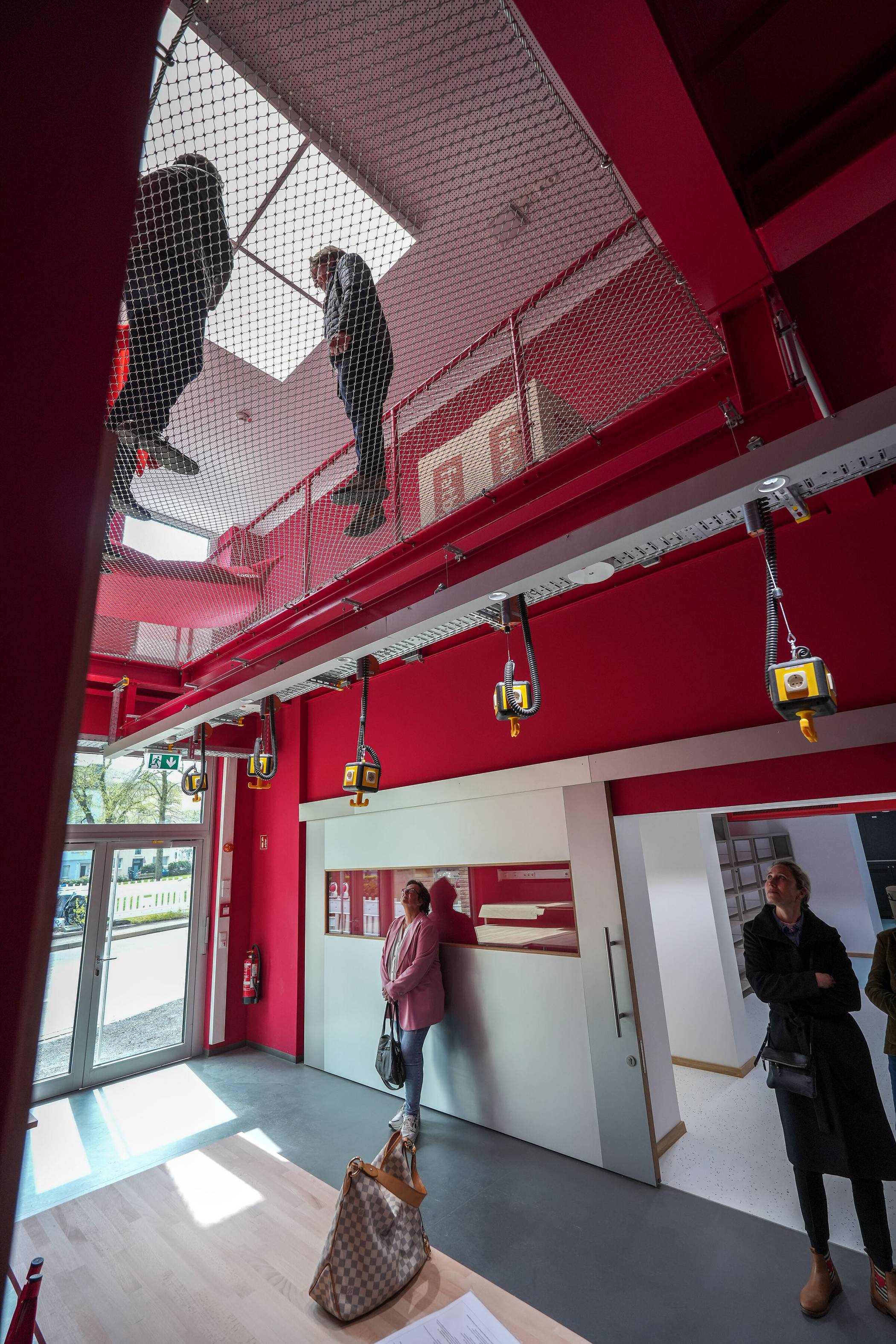 Führung durch die baulich fertiggestellte...