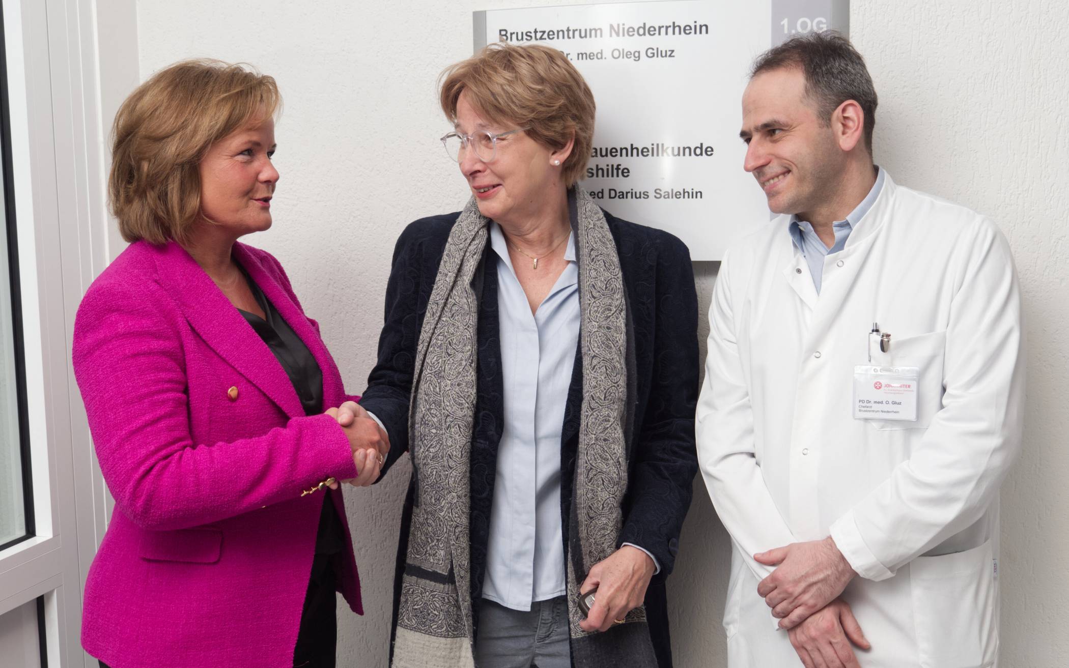 Zusammen mit der Preisträgerin Prof. Dr.