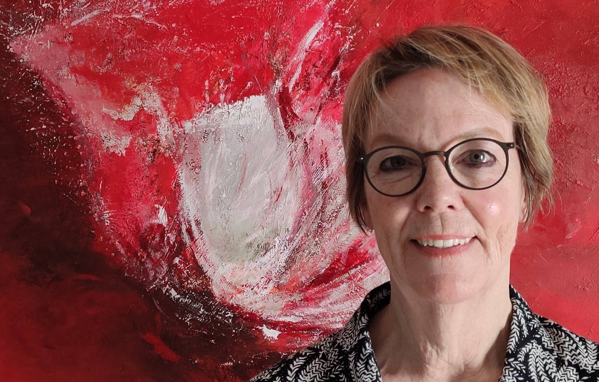  Künstlerin Janne Gronen stellt in der Evangelischen Kirche in Osterath aus. 