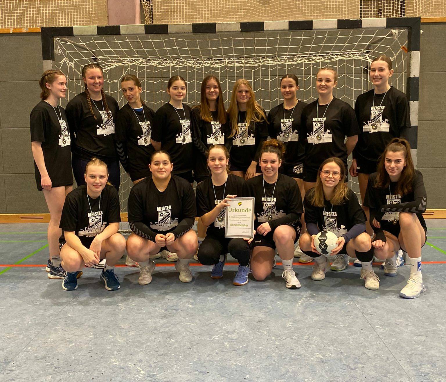 Das Meisterteam 2022/23.&#x21e5;Foto: TD 07 Lank