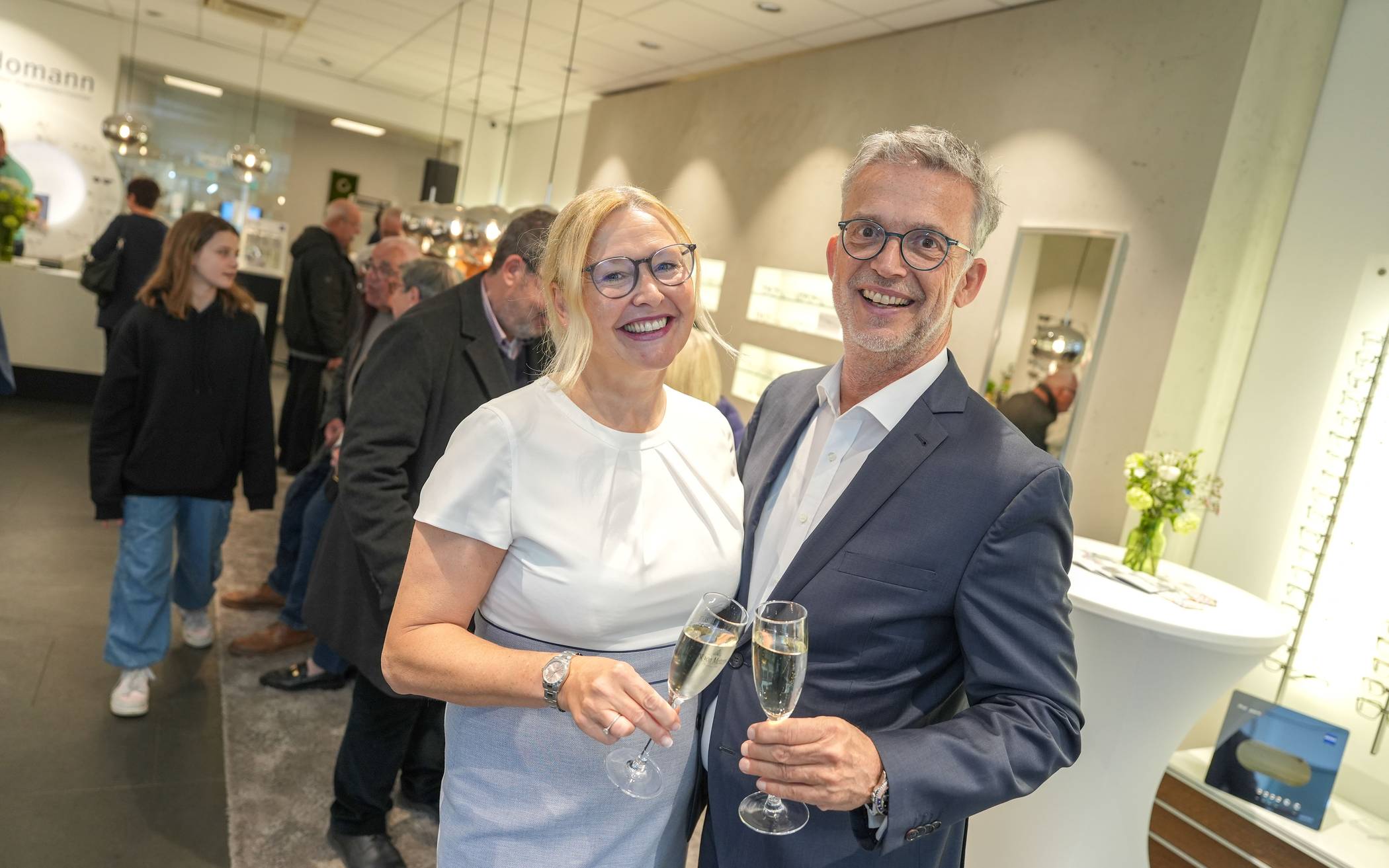 Zum Jubiläumsempfang anlässlich des 25-jährigen Bestehens von Optic Homann lud der...