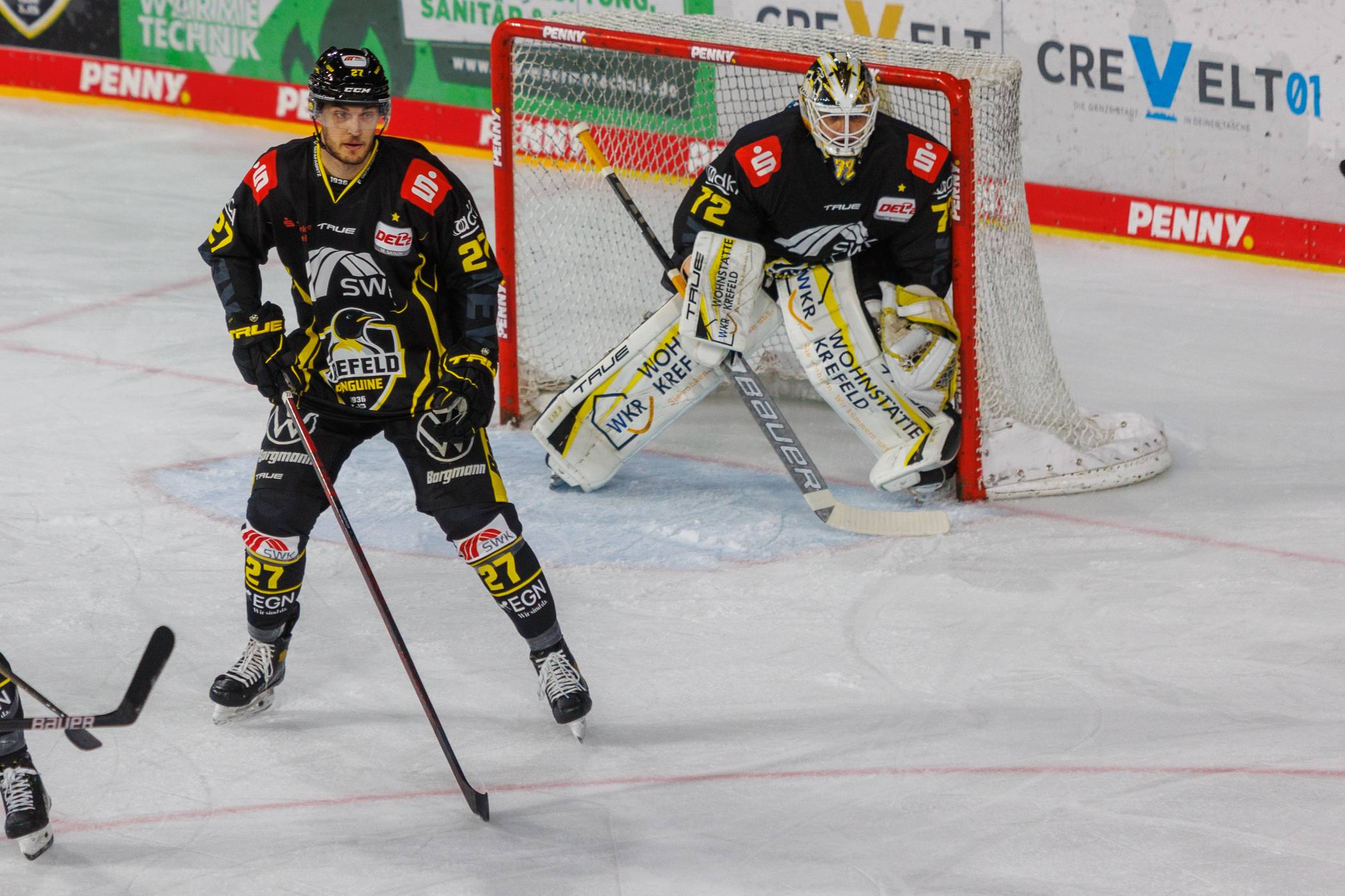 Vorzeitige Vertragsverlängerung: David Trinkberger bleibt ein Pinguin