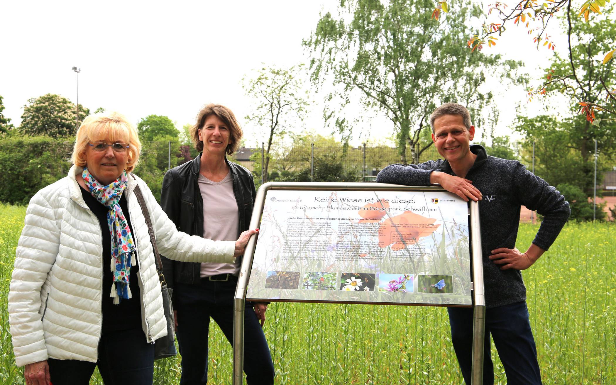 Freuen sich gemeinsam über die neue