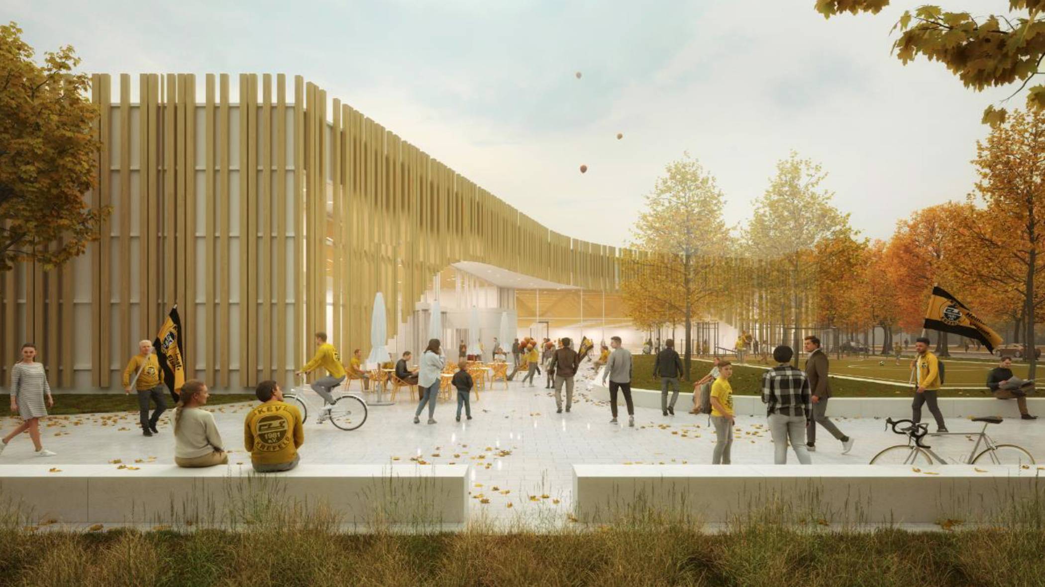 Kosten werden mit rund 91 Millionen Euro beziffert: Eis- und Sportpark an der Westparkstraße geplant