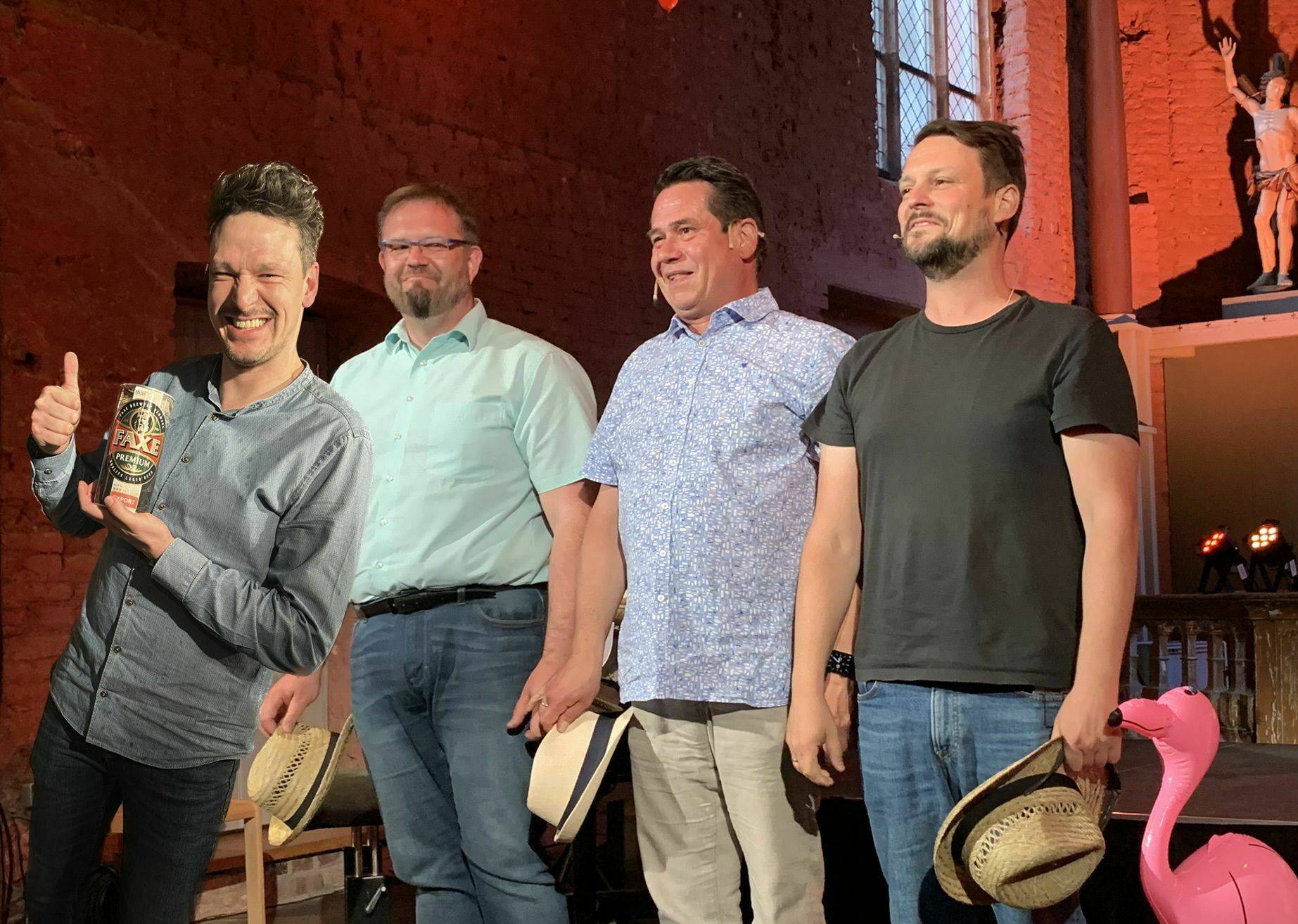 Die „Spielkameraden“ sind: Fabian Matussek, Axel