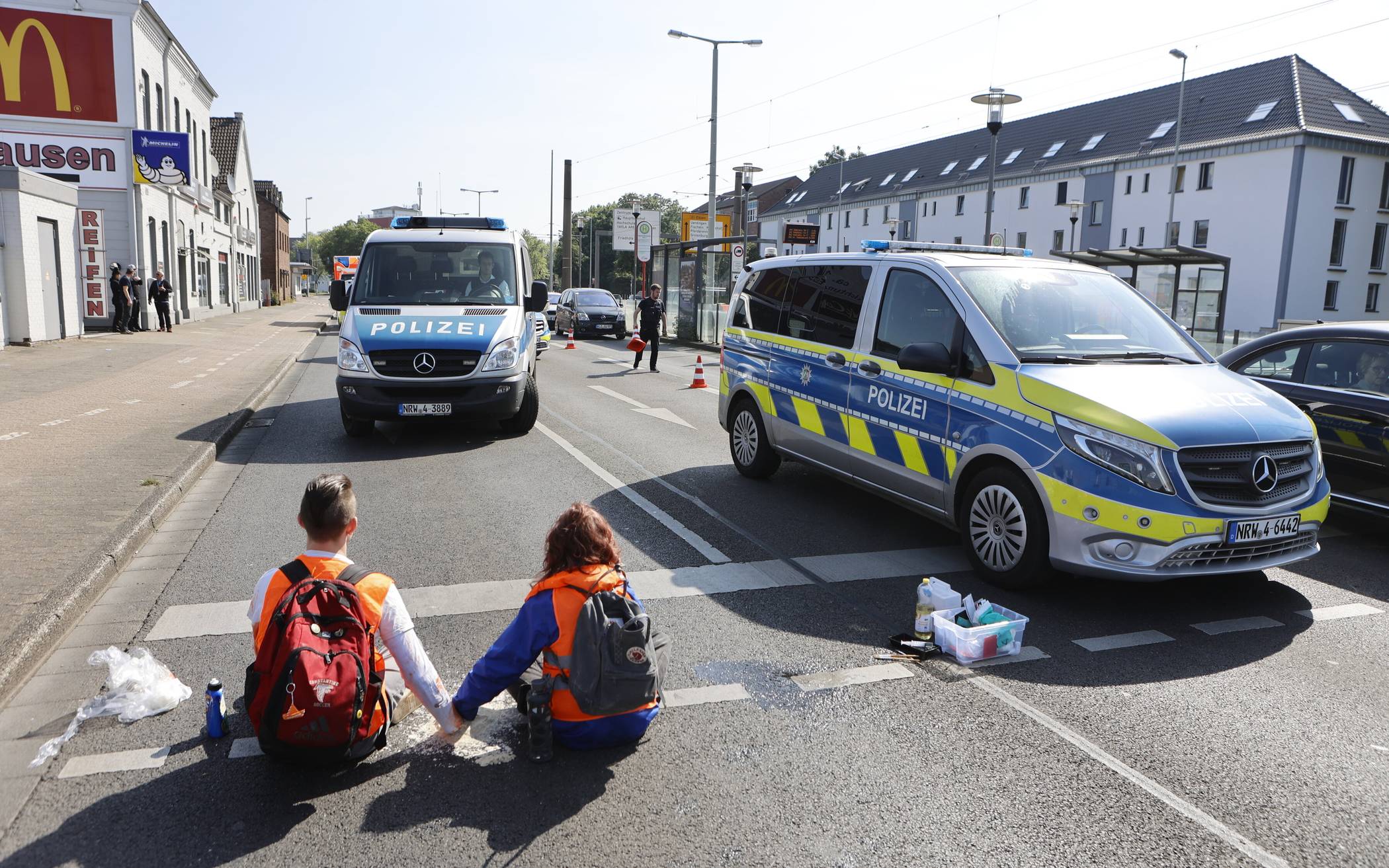 Klimakleber in Krefeld