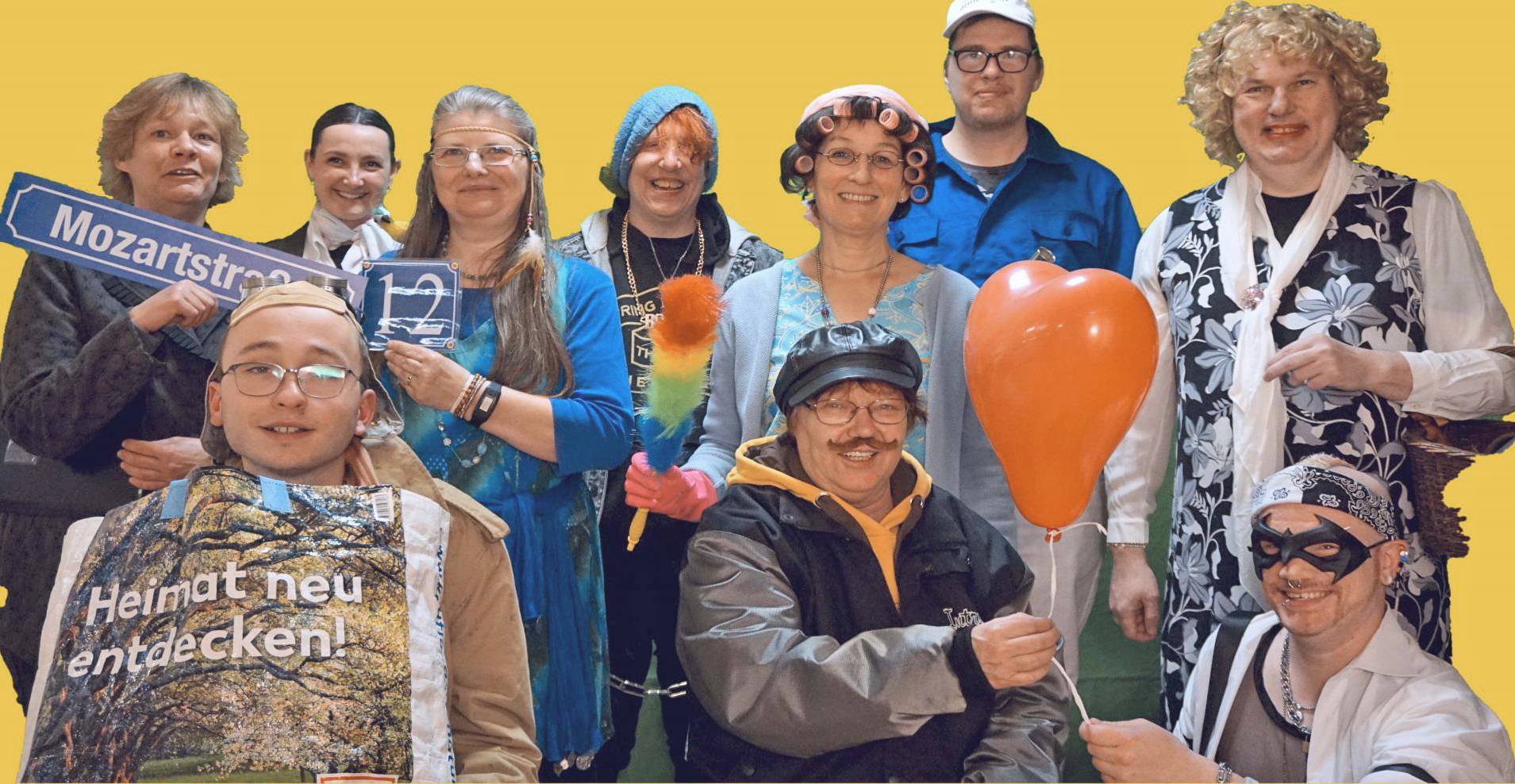  Bei TamQuam spielen: Jutta Cordes, Manuela Hommer, Dirk Kampmeier, Dirk Möller, Florine Schäfer, Volker Smeets, Jan Steffens, Kevin Tannigel, Petra Theloy, Maria Terhorst und Sean Weymar. 