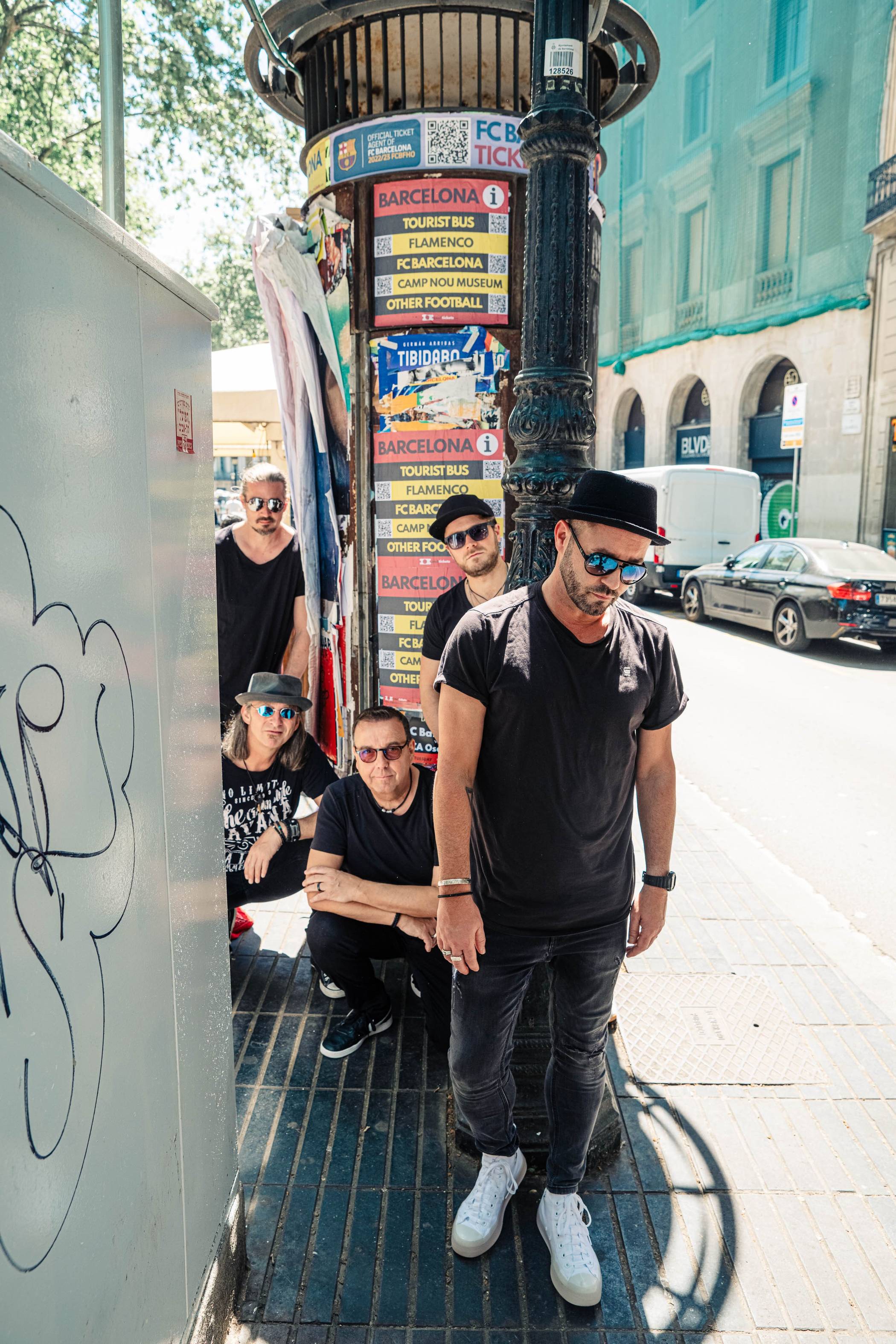 Die kölsche Kult-Band „Die Räuber“ ist am 1. Juli zu Gast auf Schloss Dyck.   