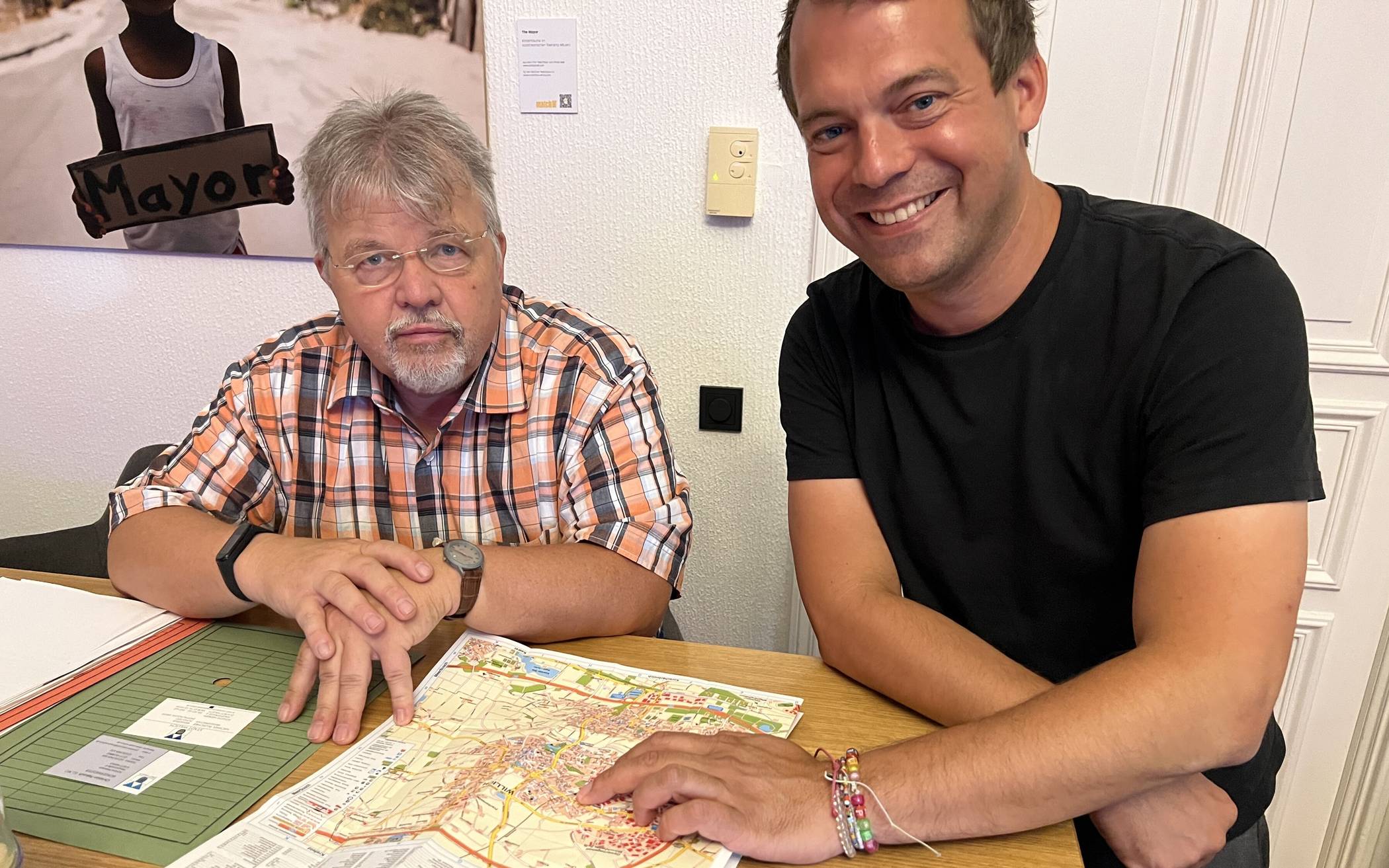 Antrittsbesuch: Bürgermeister Christian Pakusch besucht Niederlassungsleiter