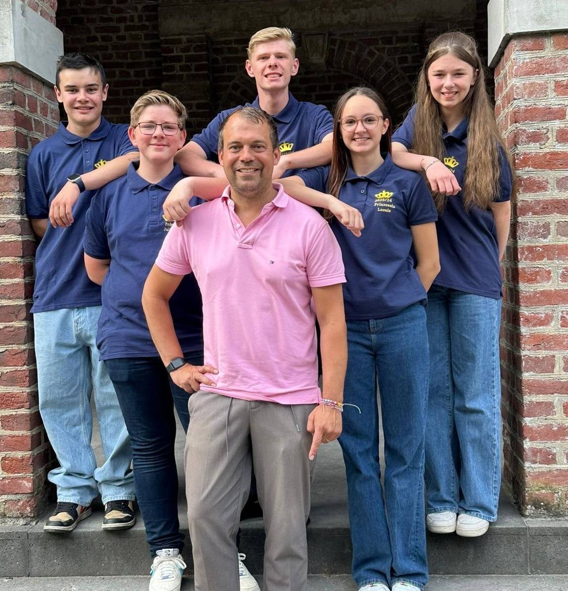 Vorstellung des Jugendprinzenpaares bei Bürgermeister Christian Pakusch im Schloss Neersen. 