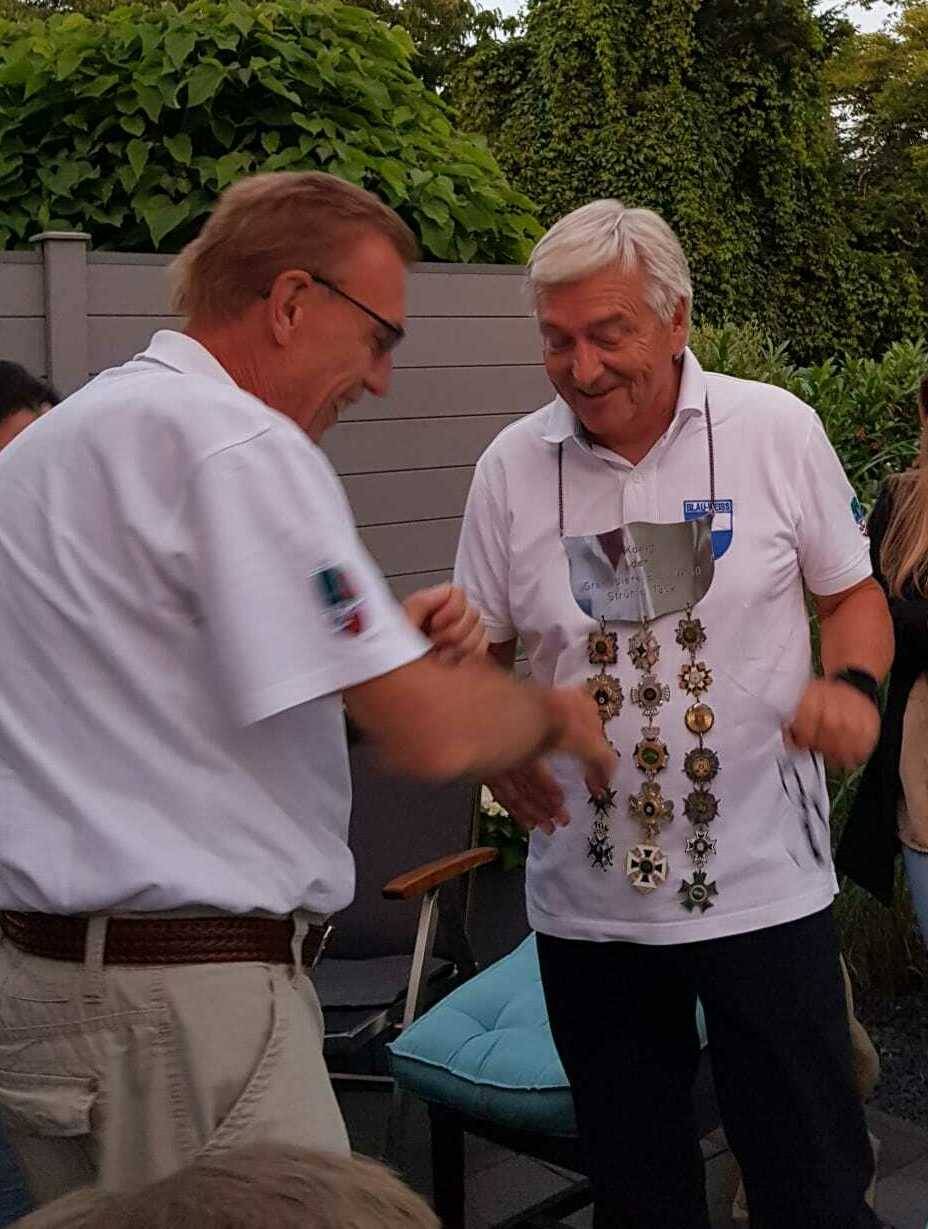 Wolfgang Möller bekam die Kette des