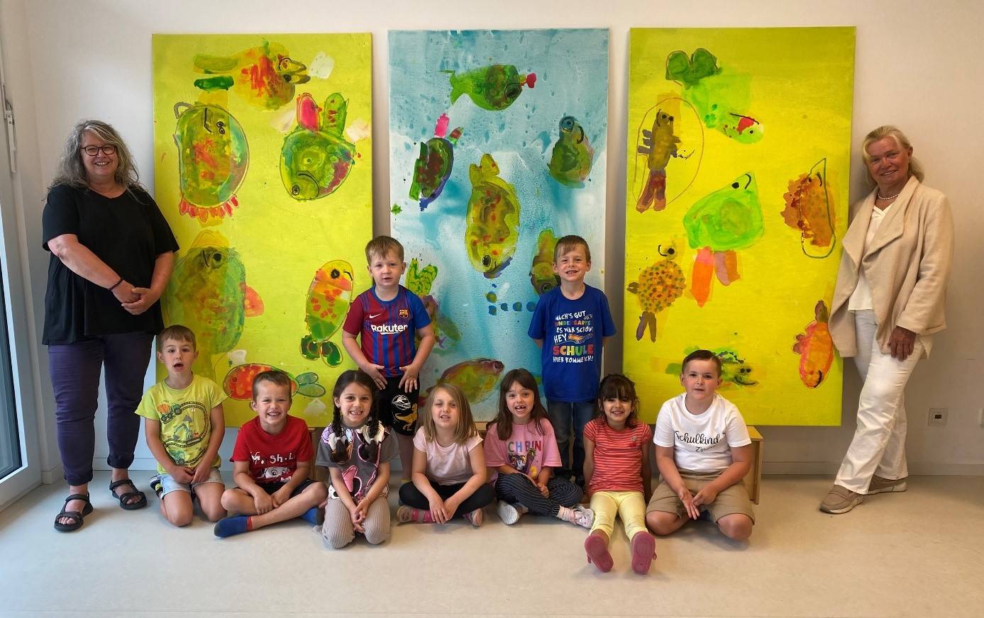 Im Familienzentrum Weltenbummler fand in den letzten Wochen ein spannendes Kunstprojekt unter Anleitung der Künstlerin Edelgard Wittkowski statt. 