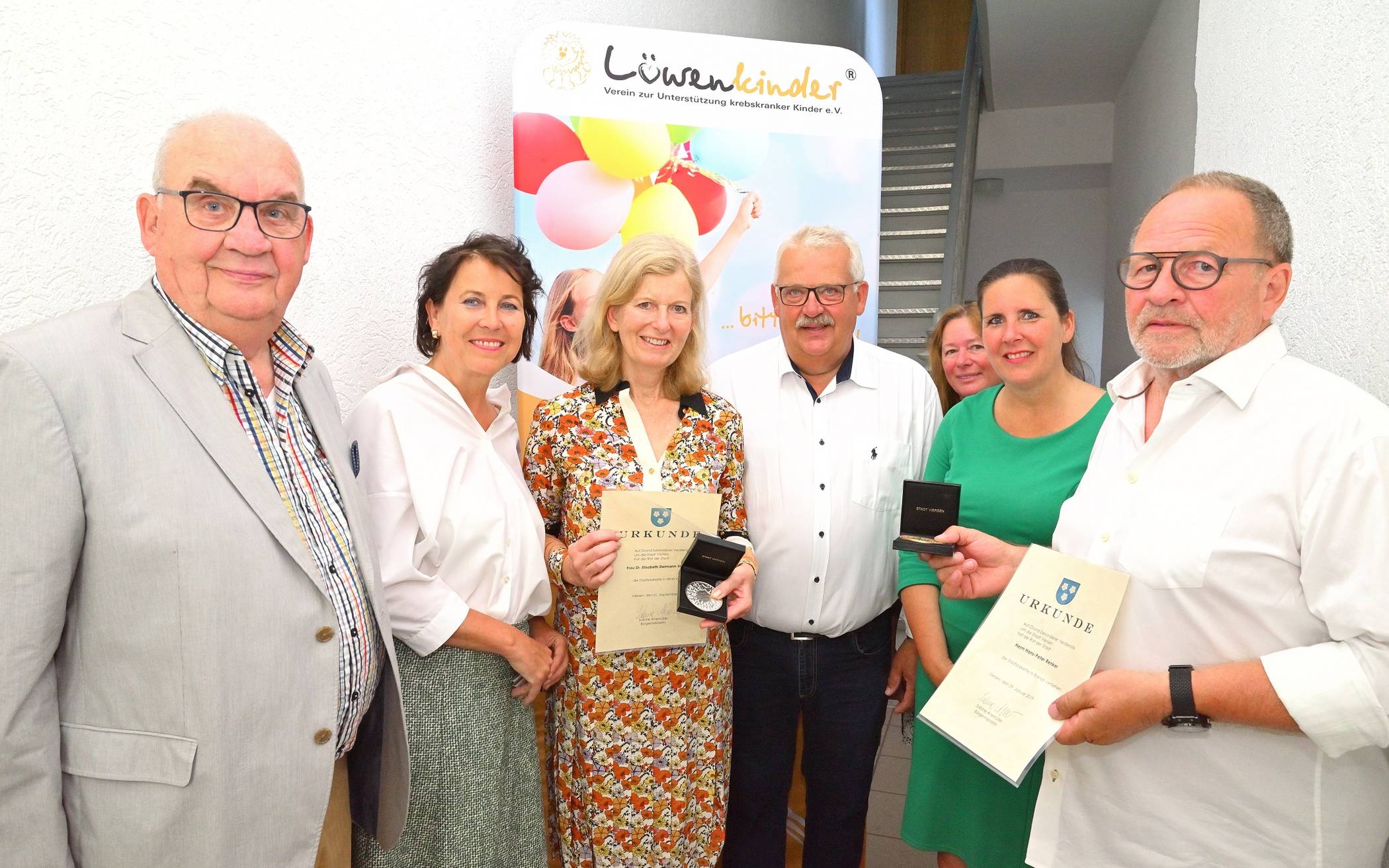 Hans-Willy Bouren (Ortsbürgermeister Viersen), Sabine Anemüller